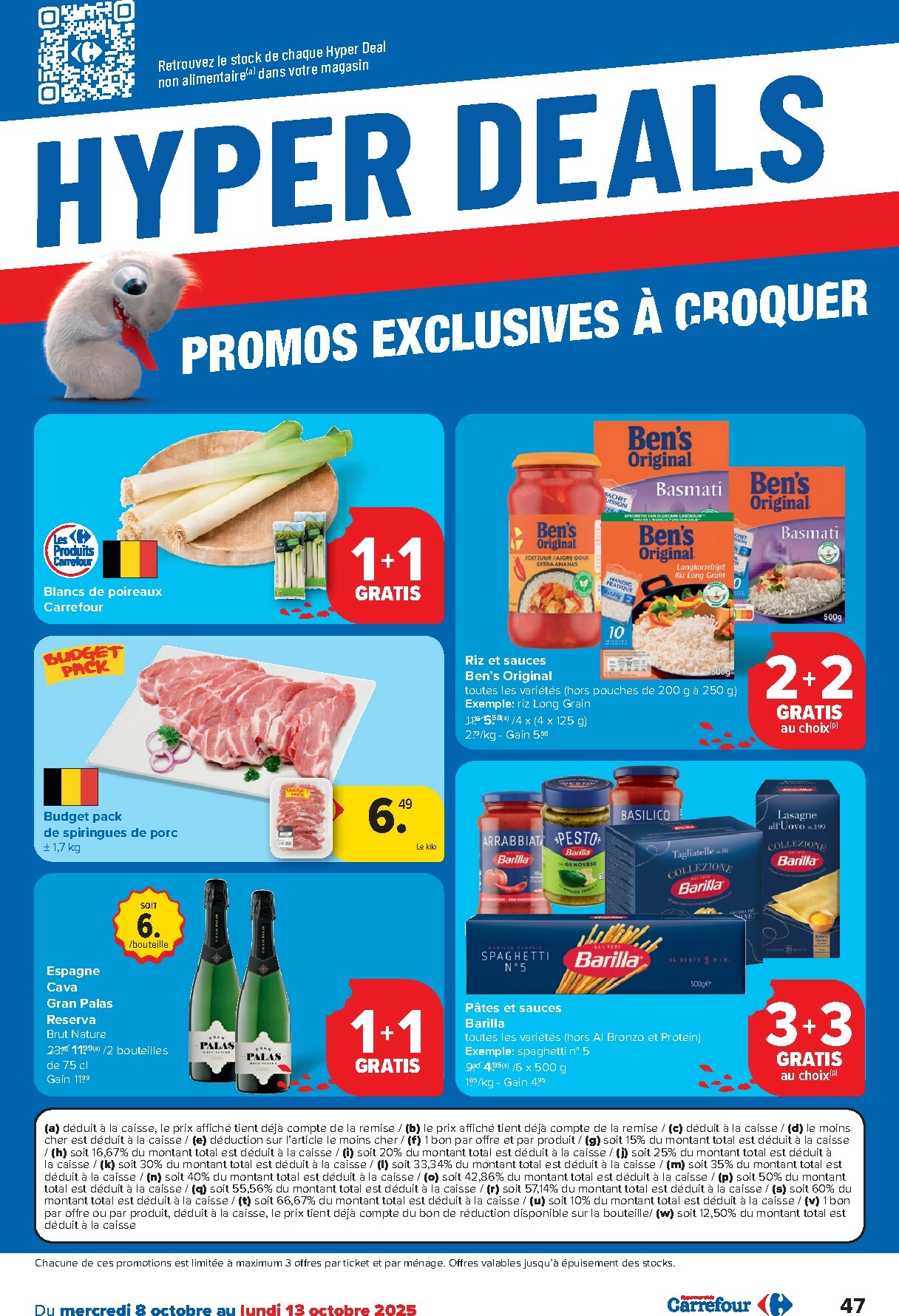 carrefour - Carrefour - Hypermarchés folder geldig vanaf 08/10 - 20/10 - page: 47