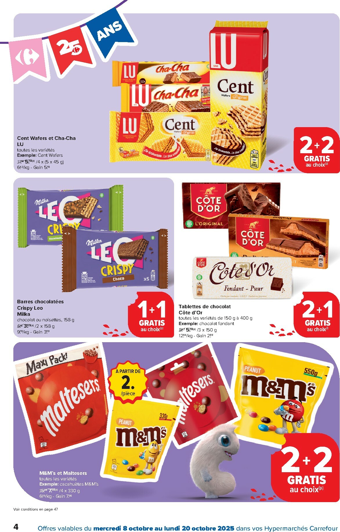 carrefour - Carrefour - Hypermarchés folder geldig vanaf 08/10 - 20/10 - page: 4