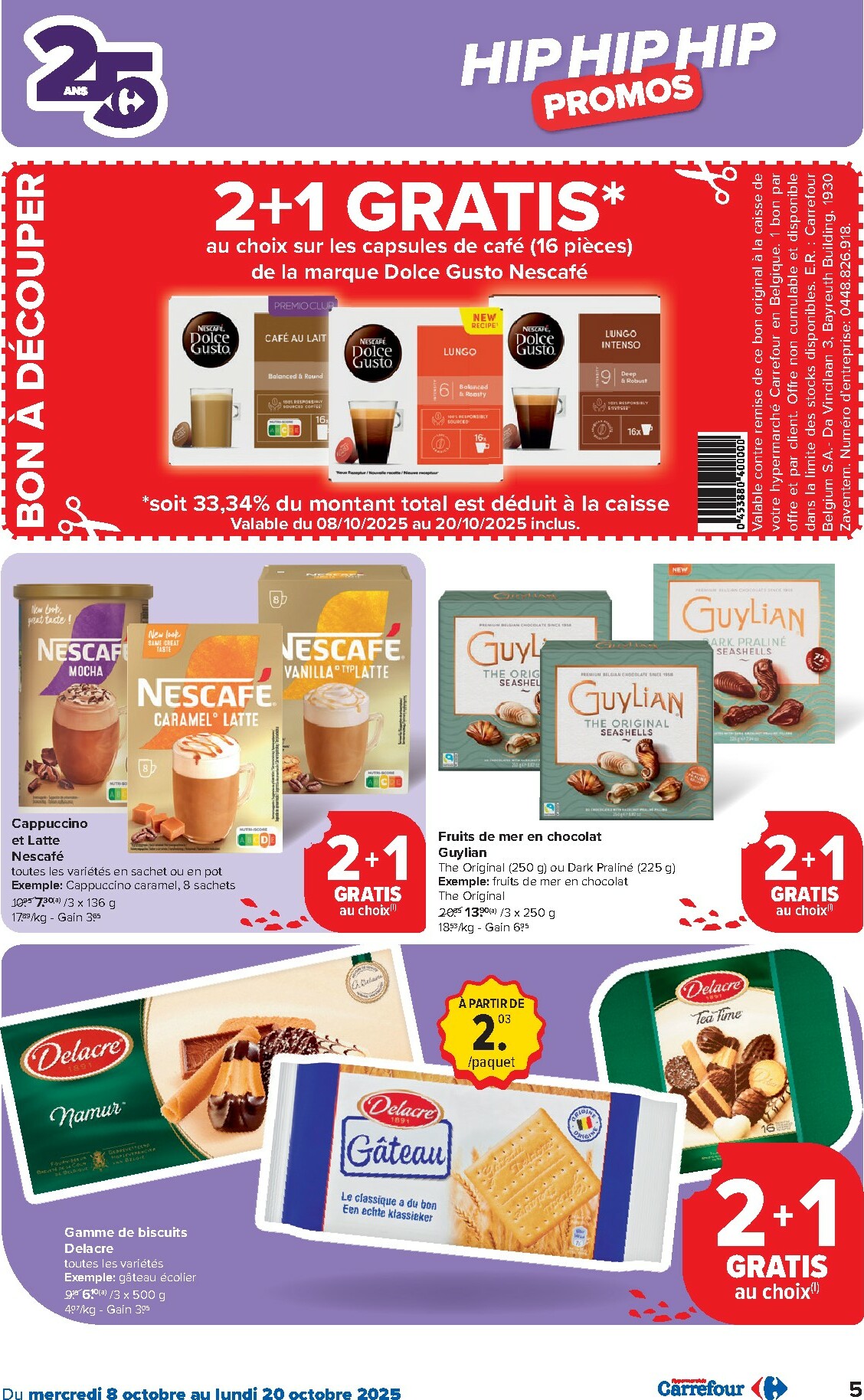 carrefour - Carrefour - Hypermarchés folder geldig vanaf 08/10 - 20/10 - page: 5