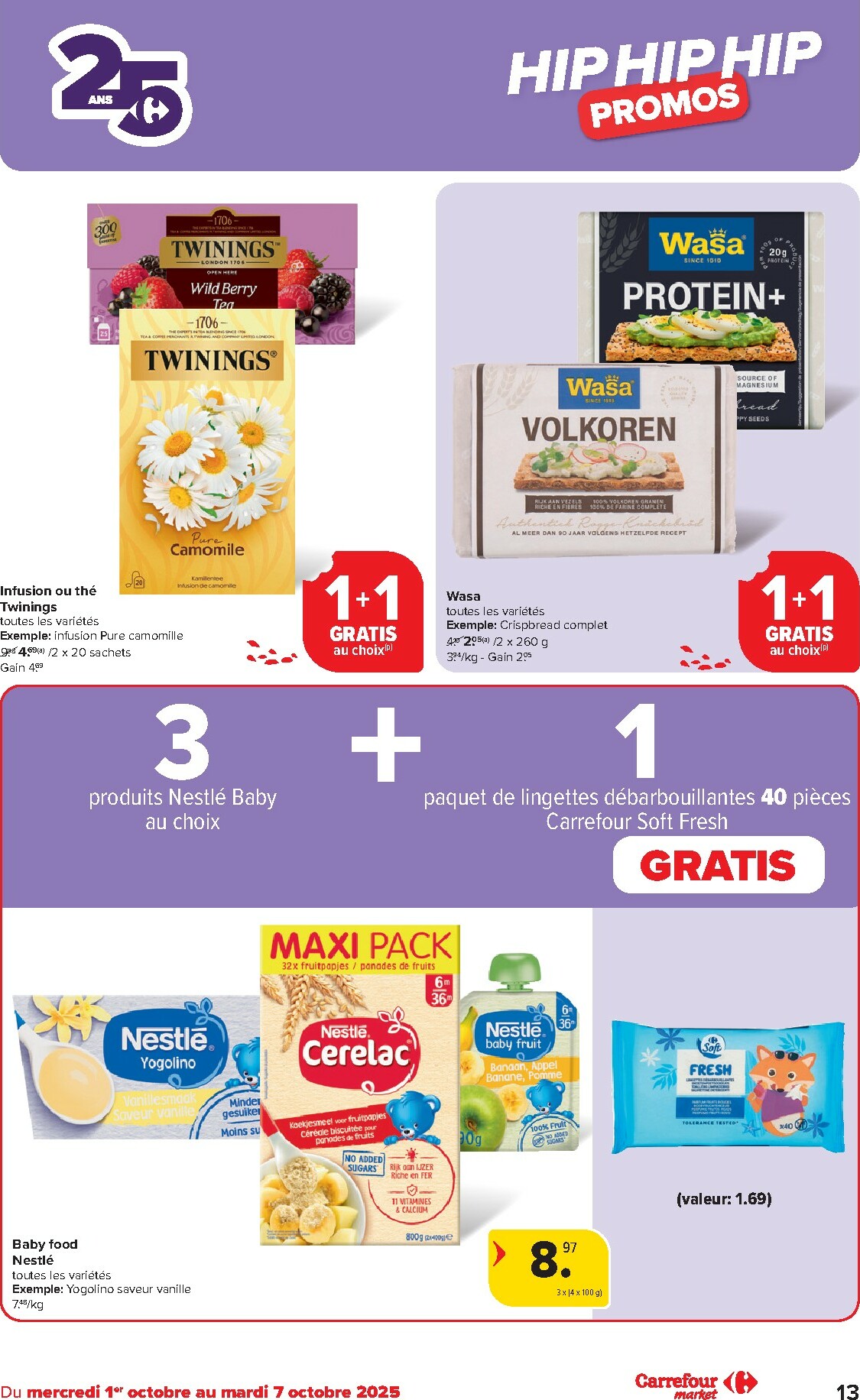 carrefour - Carrefour - Market folder geldig vanaf 01/10 - 07/10 - page: 13