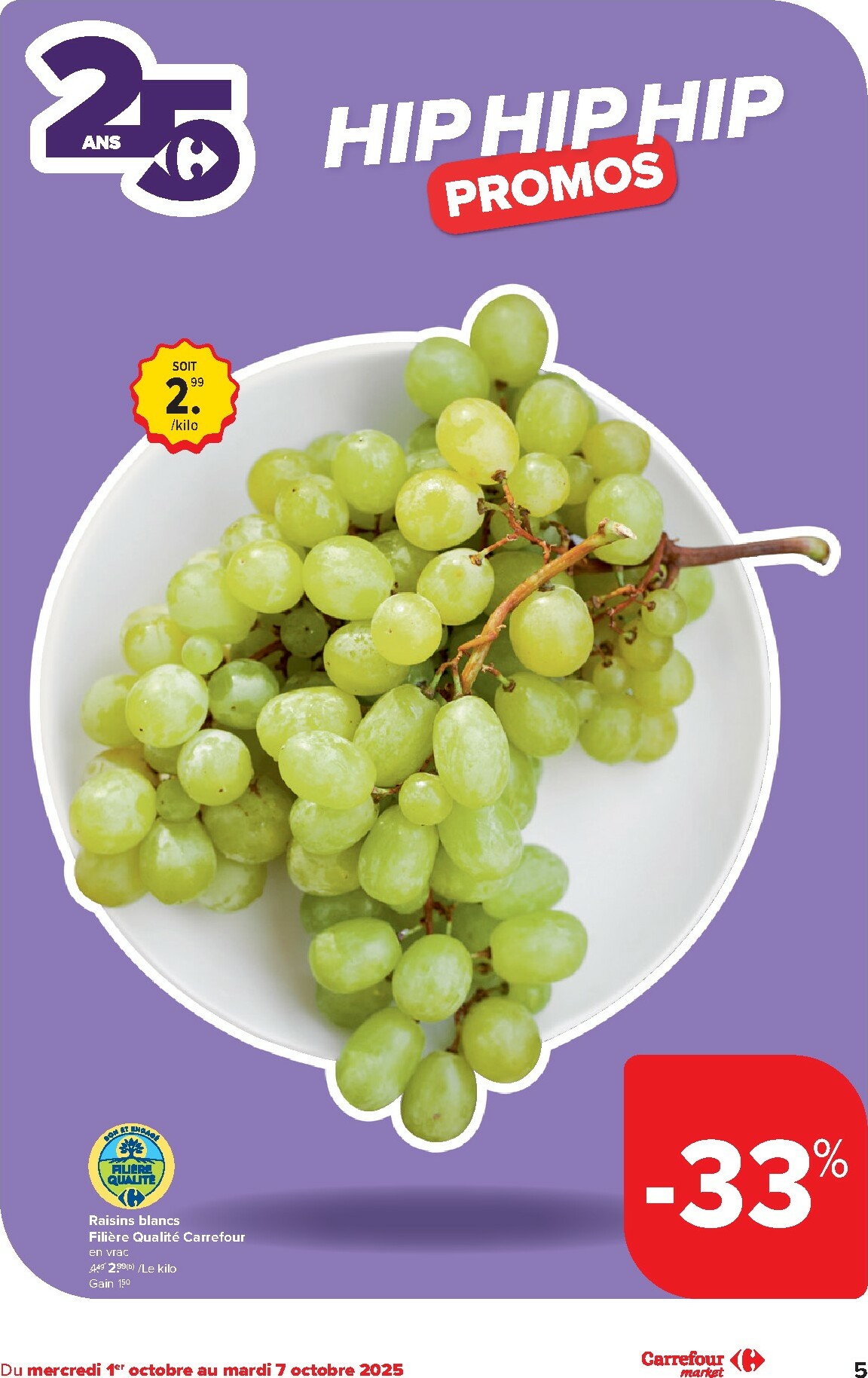 carrefour - Carrefour - Market folder geldig vanaf 01/10 - 07/10 - page: 5