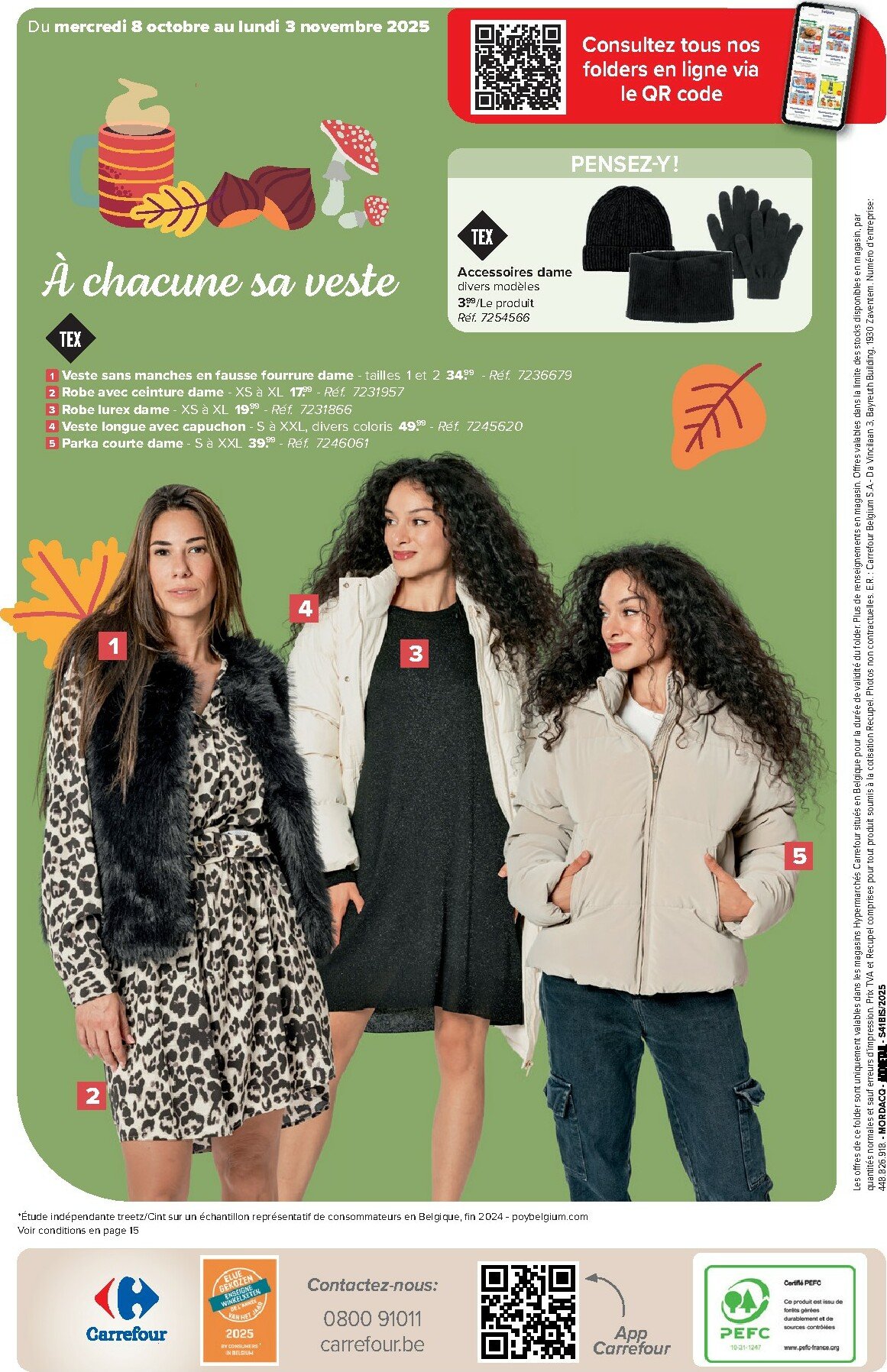 carrefour - Carrefour - Hypermarchés Spécial Textile folder geldig vanaf 08/10 - 03/11 - page: 16