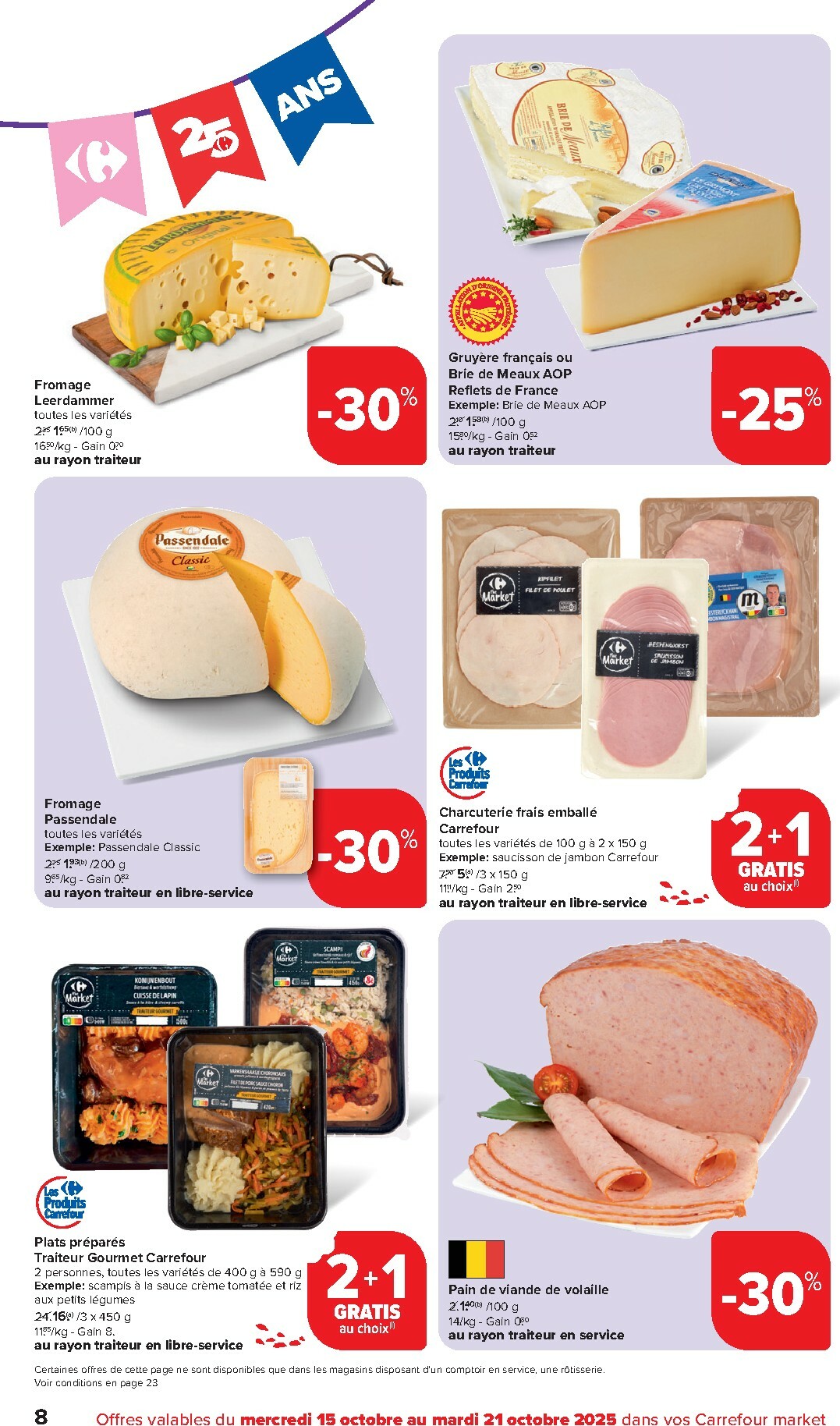 carrefour - Carrefour Market folder geldig vanaf 15/10 - 21/10 - page: 8