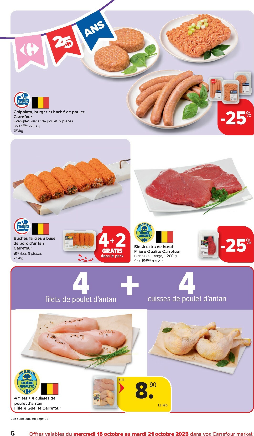 carrefour - Carrefour Market folder geldig vanaf 15/10 - 21/10 - page: 6