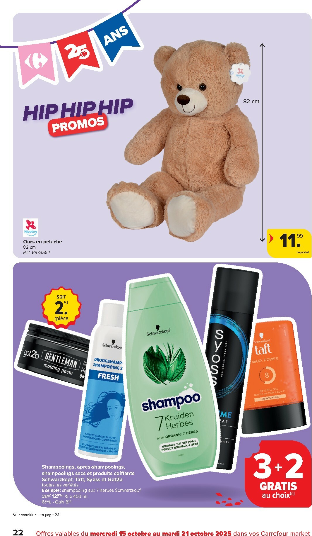 carrefour - Carrefour Market folder geldig vanaf 15/10 - 21/10 - page: 22