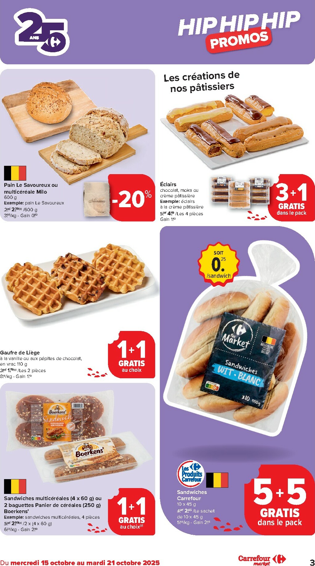 carrefour - Carrefour Market folder geldig vanaf 15/10 - 21/10 - page: 3
