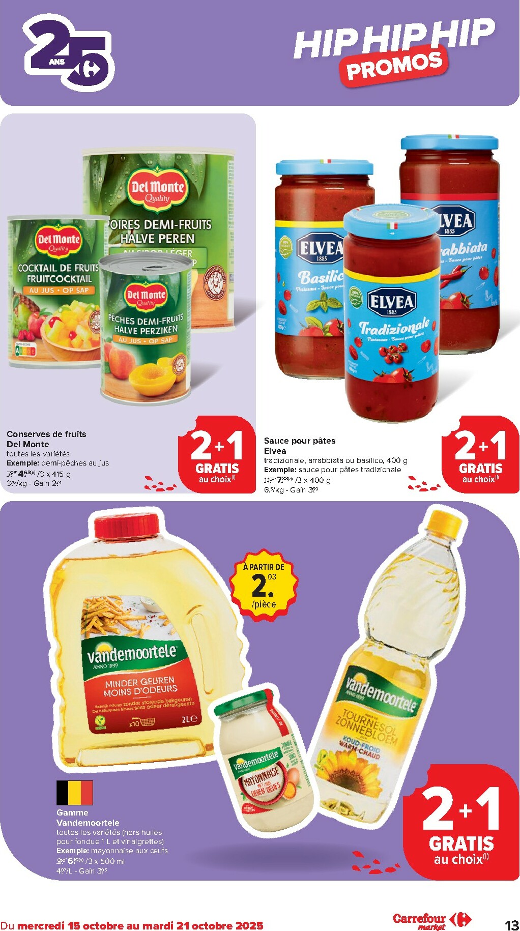 carrefour - Carrefour Market folder geldig vanaf 15/10 - 21/10 - page: 13