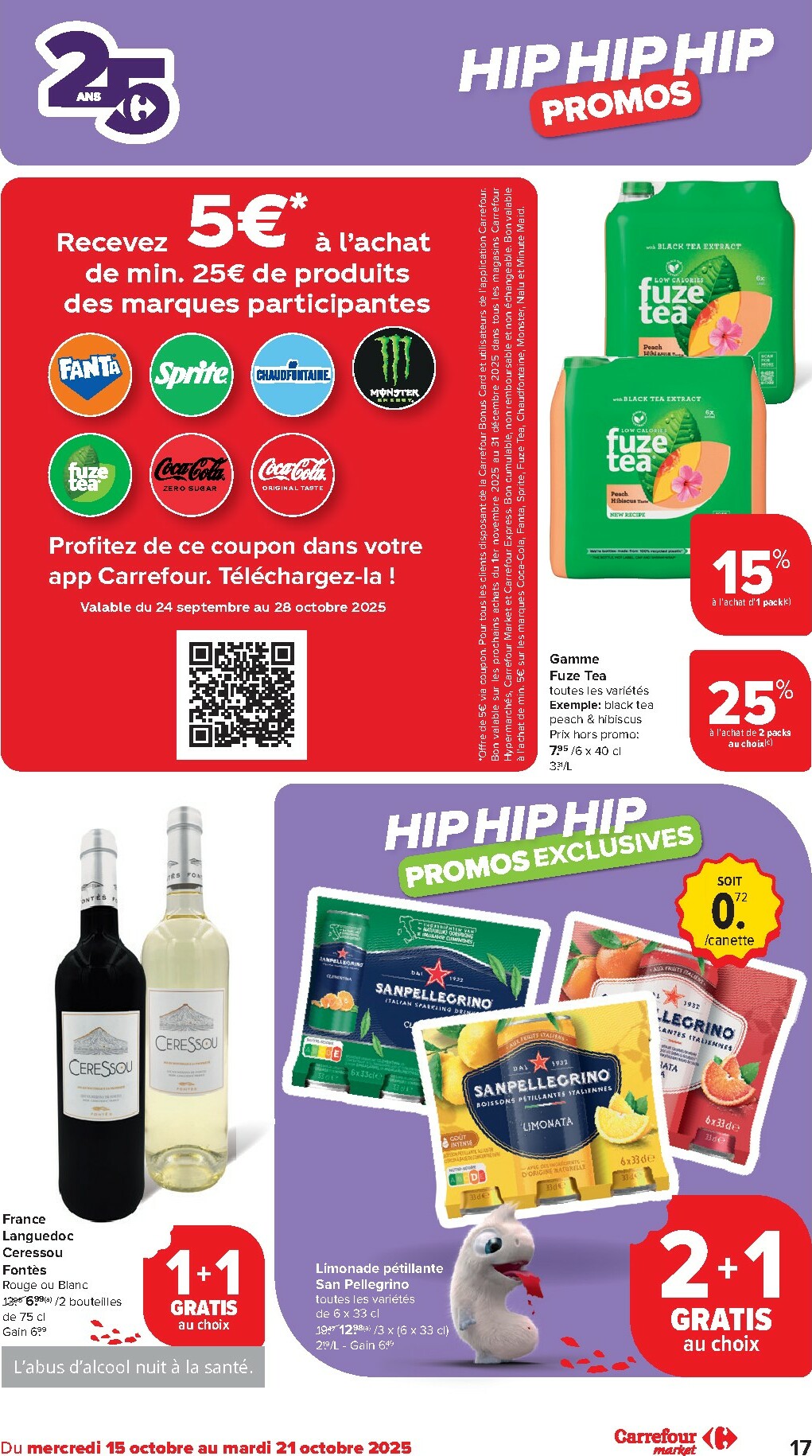 carrefour - Carrefour Market folder geldig vanaf 15/10 - 21/10 - page: 17