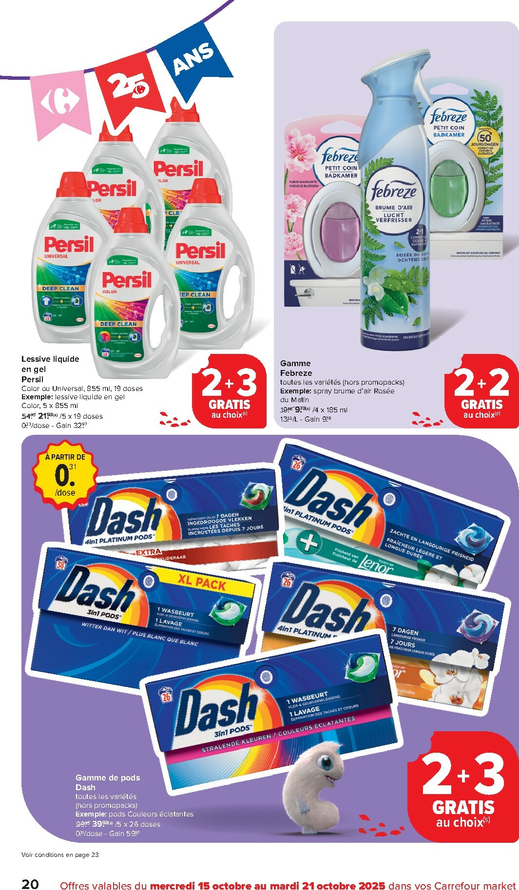 carrefour - Carrefour Market folder geldig vanaf 15/10 - 21/10 - page: 20