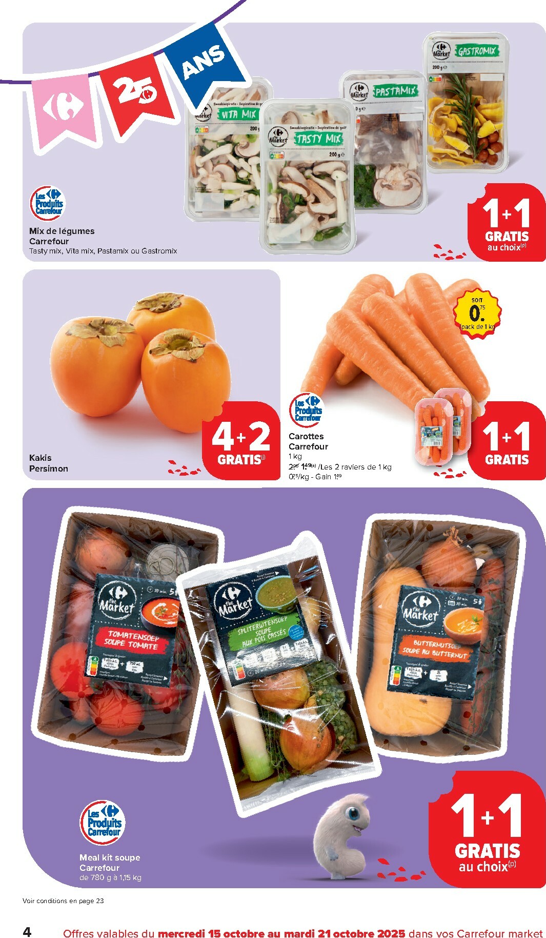 carrefour - Carrefour Market folder geldig vanaf 15/10 - 21/10 - page: 4