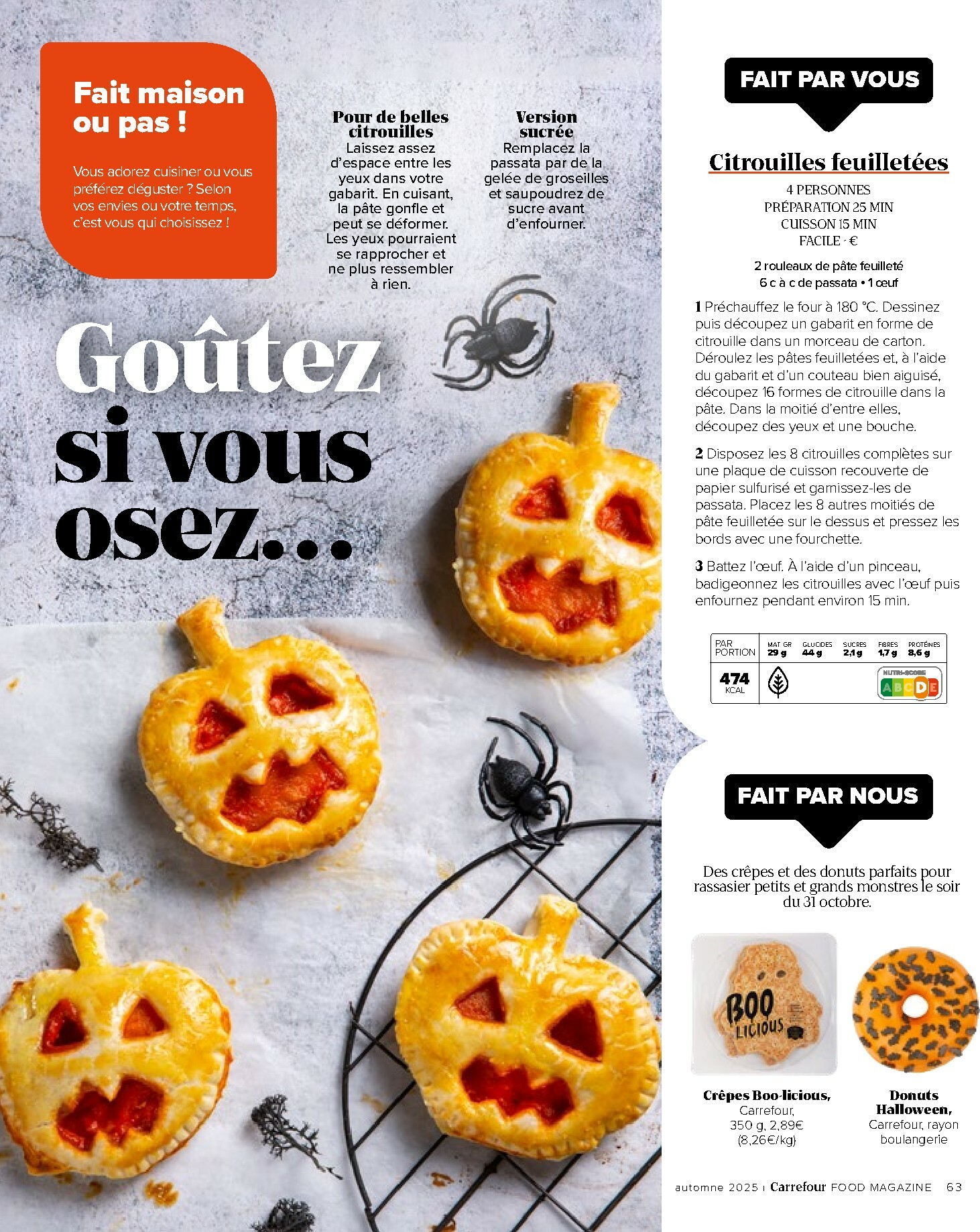 carrefour - Carrefour - Food Magazine folder geldig vanaf 09/10 - 20/11 - page: 63 carrefour - Carrefour - Food Magazine folder geldig vanaf 09/10 - 20/11 - page: 63