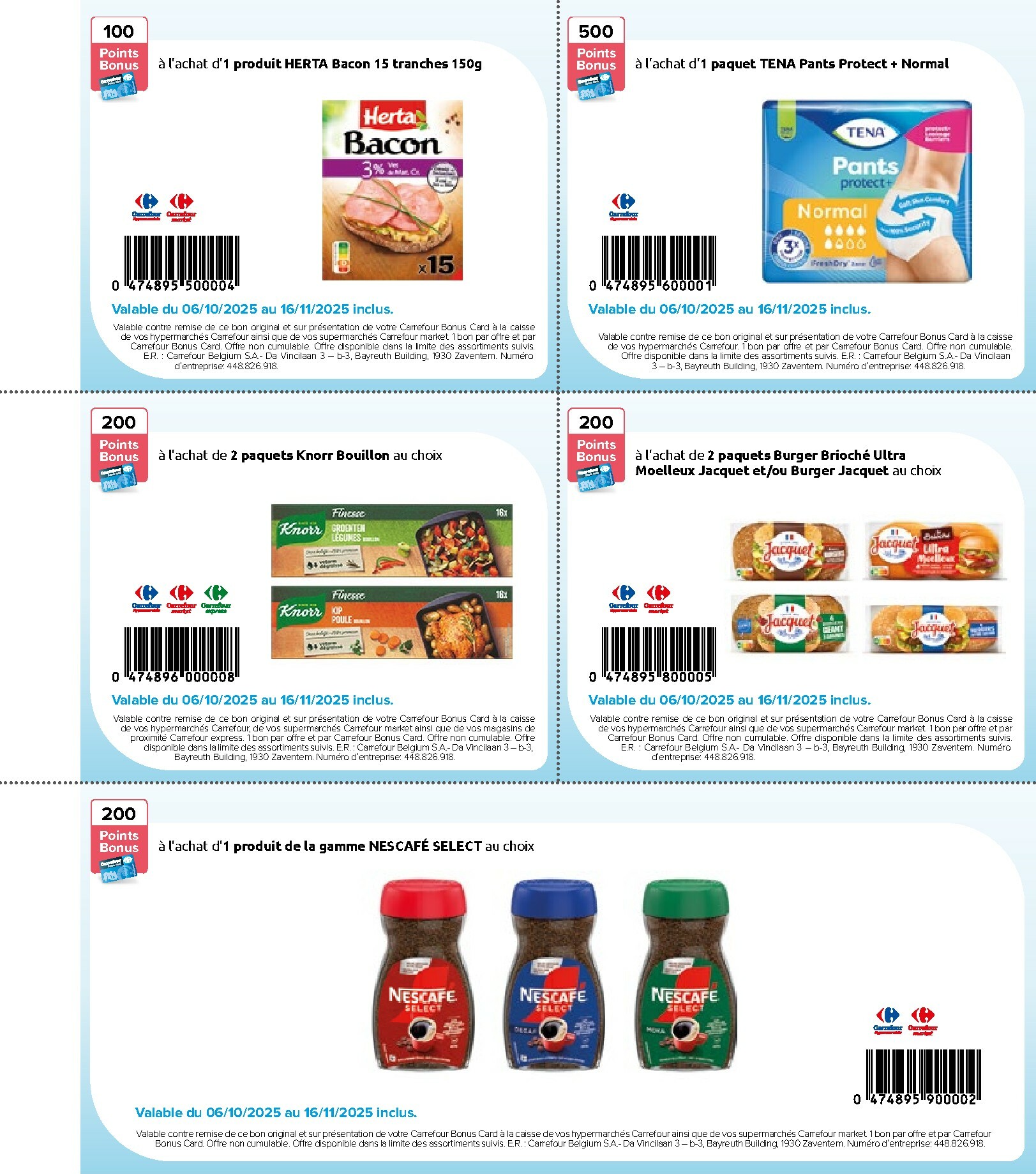 carrefour - Carrefour - Food Magazine folder geldig vanaf 09/10 - 20/11 - page: 61 carrefour - Carrefour - Food Magazine folder geldig vanaf 09/10 - 20/11 - page: 61