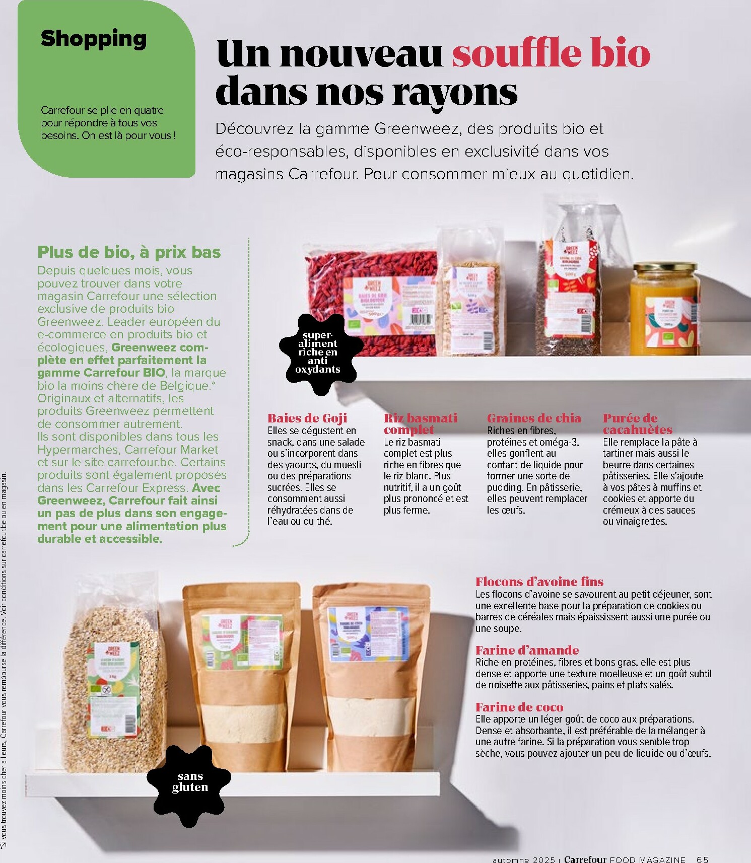 carrefour - Carrefour - Food Magazine folder geldig vanaf 09/10 - 20/11 - page: 65 carrefour - Carrefour - Food Magazine folder geldig vanaf 09/10 - 20/11 - page: 65