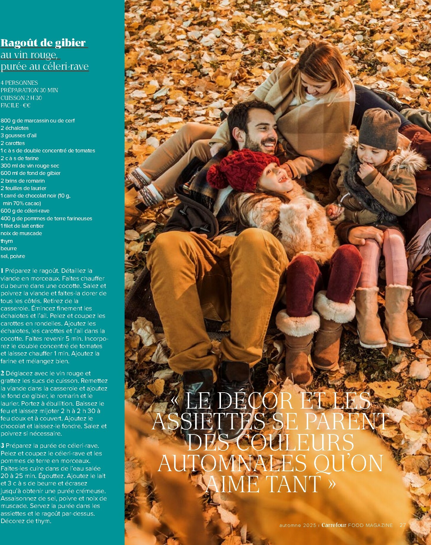 carrefour - Carrefour - Food Magazine folder geldig vanaf 09/10 - 20/11 - page: 27 carrefour - Carrefour - Food Magazine folder geldig vanaf 09/10 - 20/11 - page: 27
