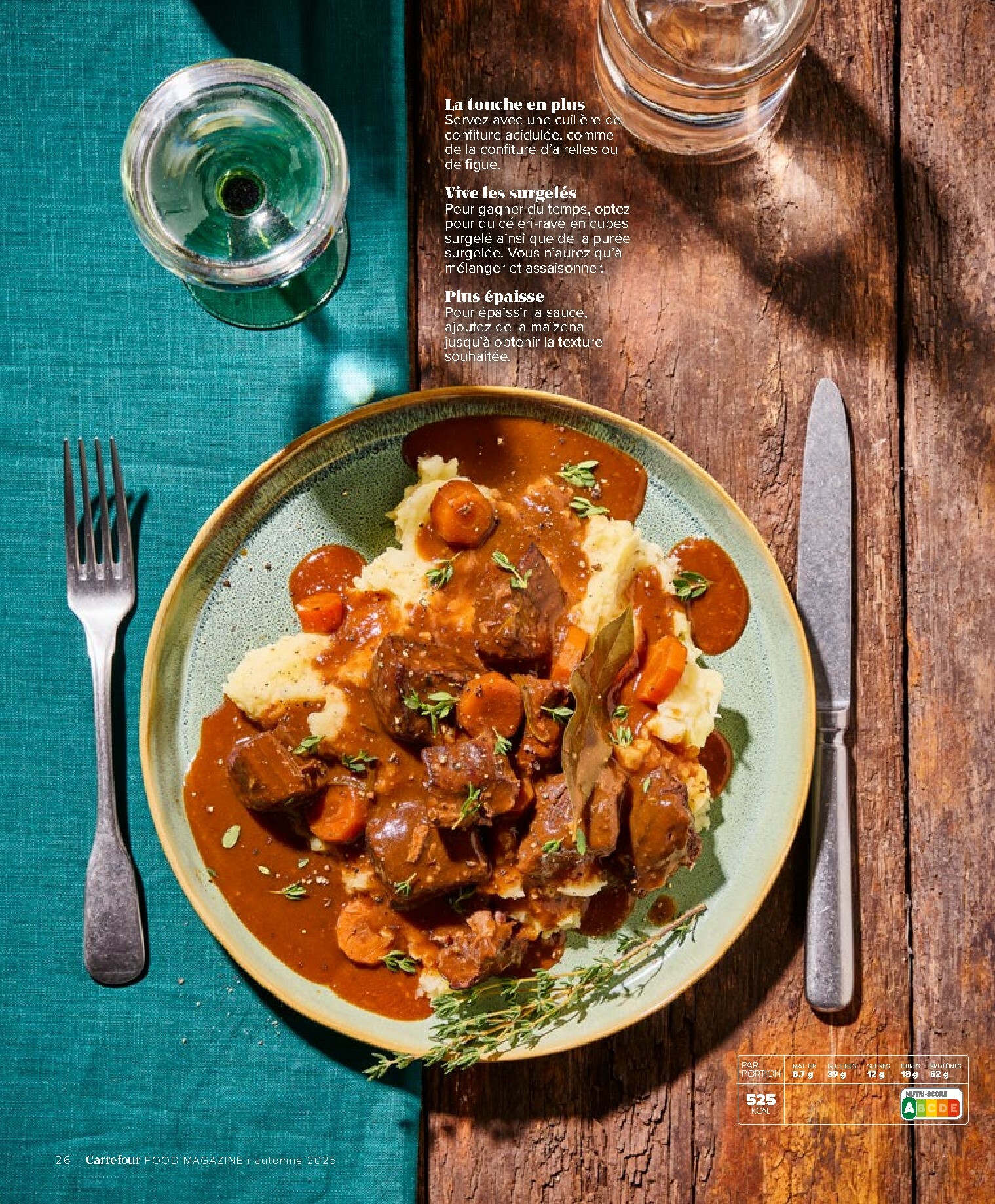 carrefour - Carrefour - Food Magazine folder geldig vanaf 09/10 - 20/11 - page: 26 carrefour - Carrefour - Food Magazine folder geldig vanaf 09/10 - 20/11 - page: 26