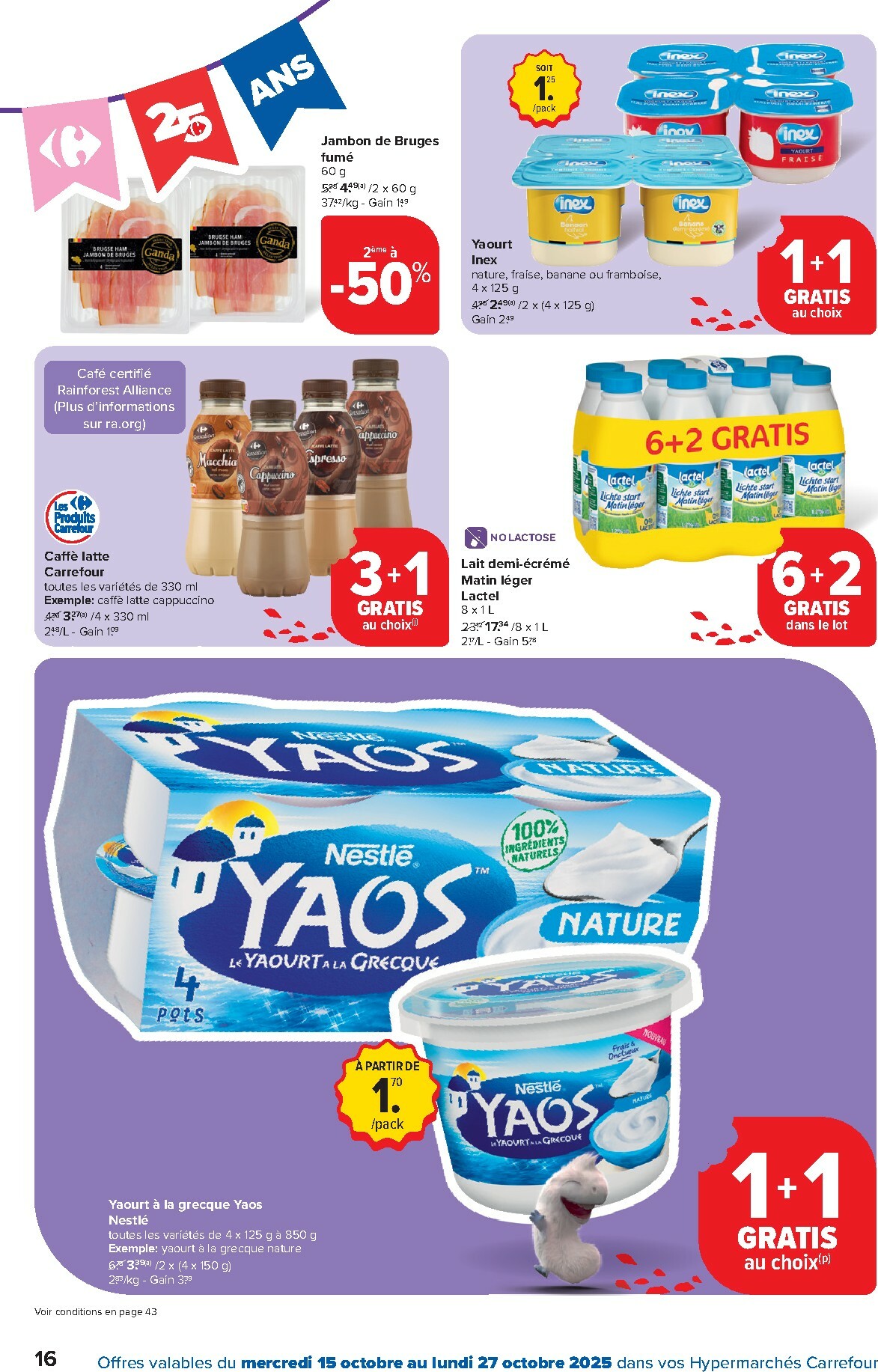 carrefour - Carrefour Hypermarchés folder geldig vanaf 15/10 - 27/10 - page: 16 carrefour - Carrefour Hypermarchés folder geldig vanaf 15/10 - 27/10 - page: 16