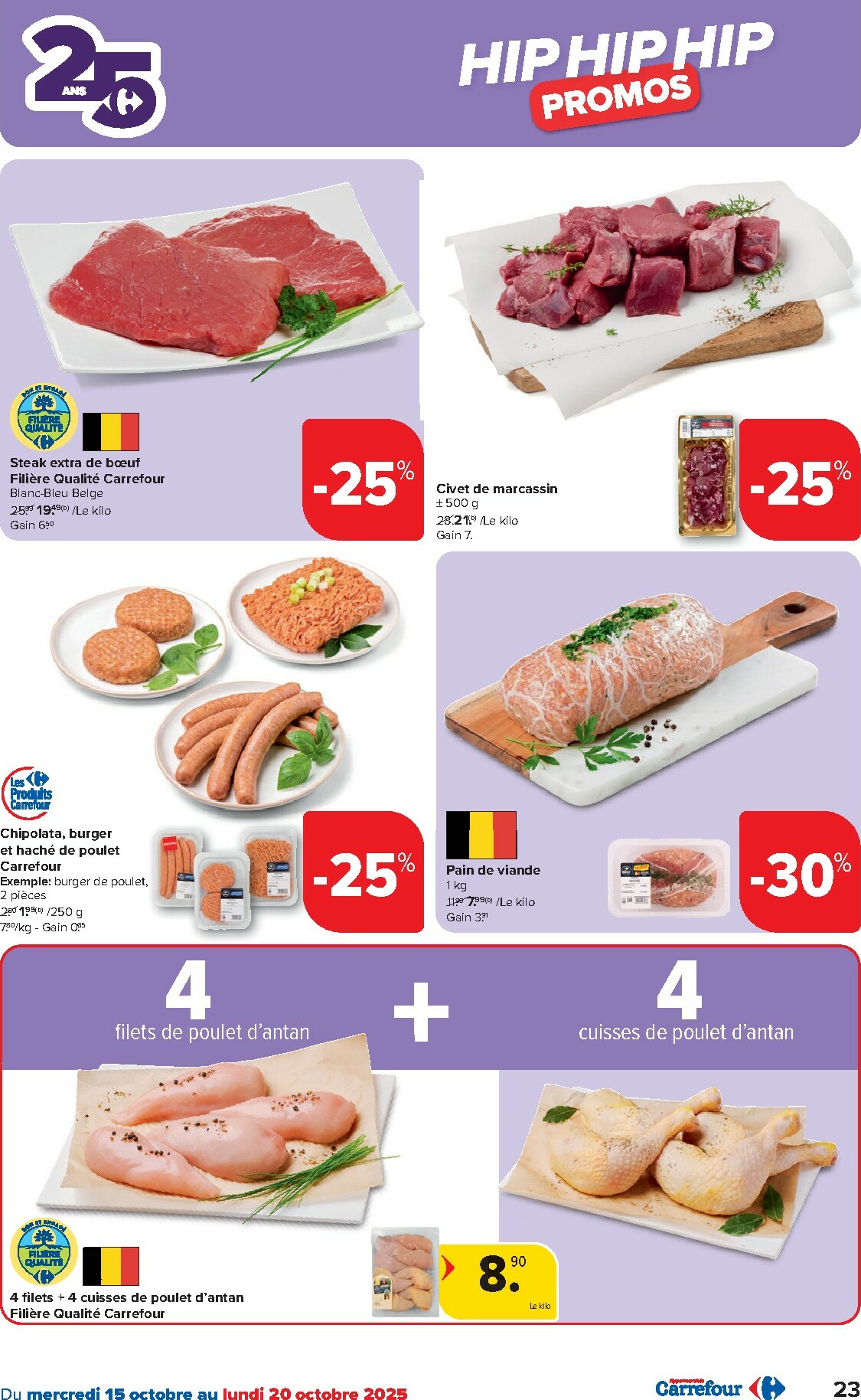 carrefour - Carrefour Hypermarchés folder geldig vanaf 15/10 - 27/10 - page: 23 carrefour - Carrefour Hypermarchés folder geldig vanaf 15/10 - 27/10 - page: 23