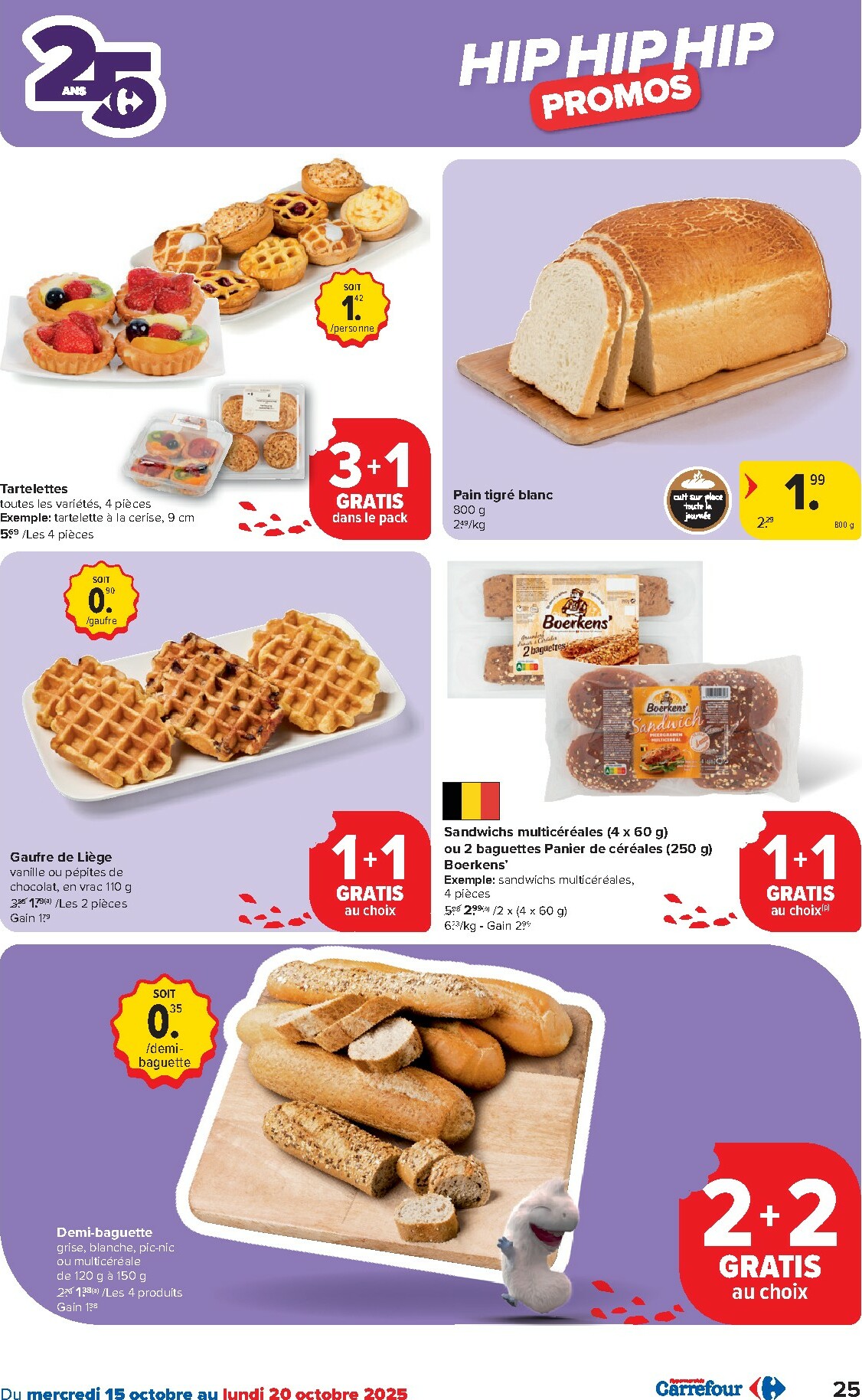 carrefour - Carrefour Hypermarchés folder geldig vanaf 15/10 - 27/10 - page: 25 carrefour - Carrefour Hypermarchés folder geldig vanaf 15/10 - 27/10 - page: 25
