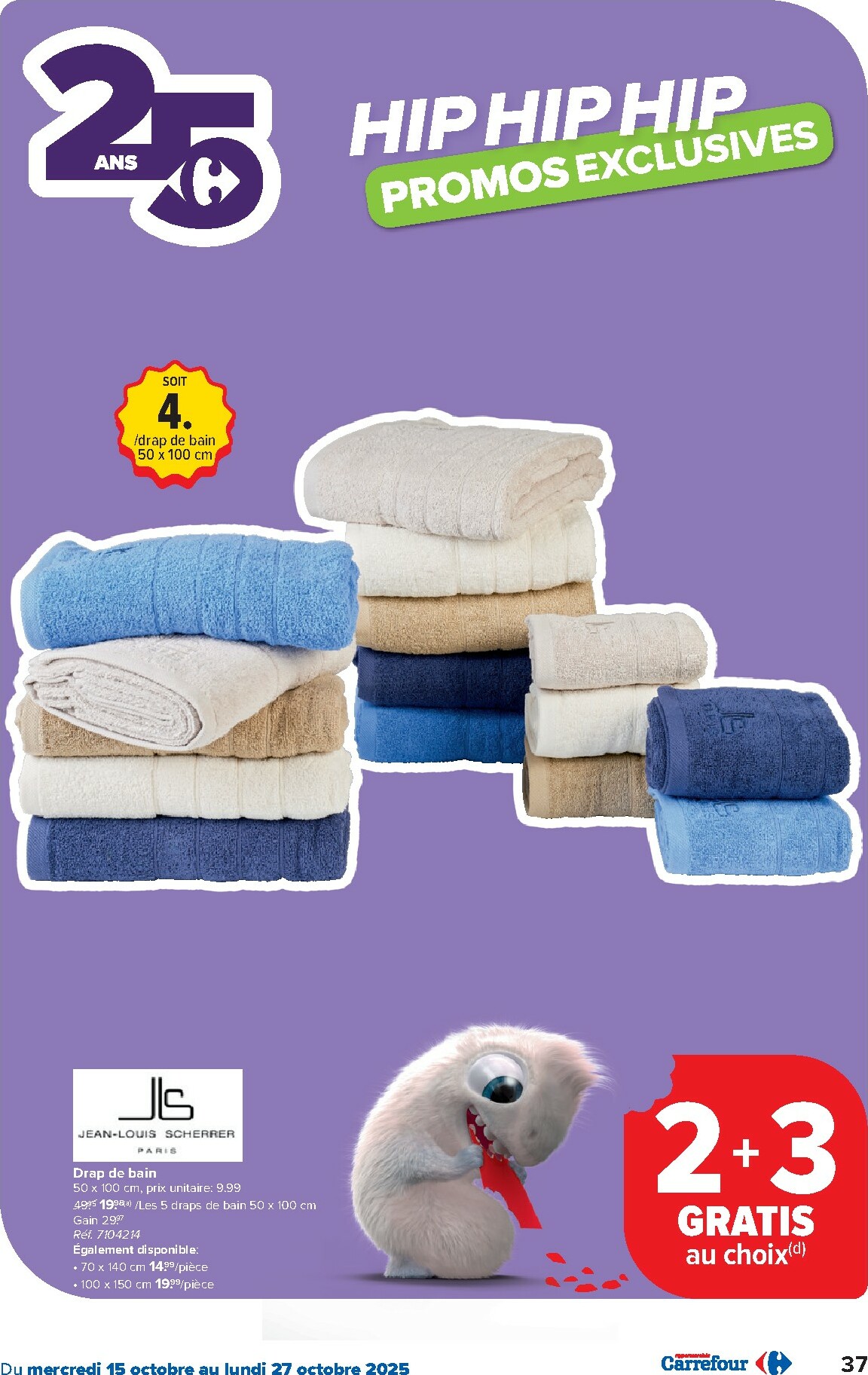 carrefour - Carrefour Hypermarchés folder geldig vanaf 15/10 - 27/10 - page: 37 carrefour - Carrefour Hypermarchés folder geldig vanaf 15/10 - 27/10 - page: 37