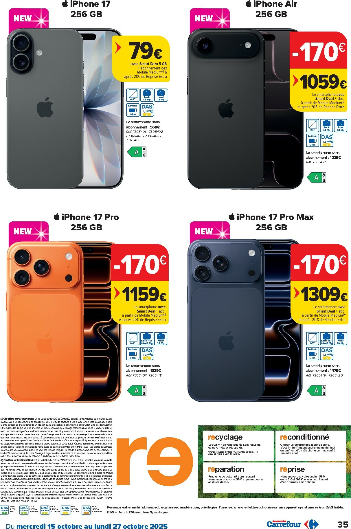 carrefour - Carrefour Hypermarchés folder geldig vanaf 15/10 - 27/10 - page: 35 carrefour - Carrefour Hypermarchés folder geldig vanaf 15/10 - 27/10 - page: 35
