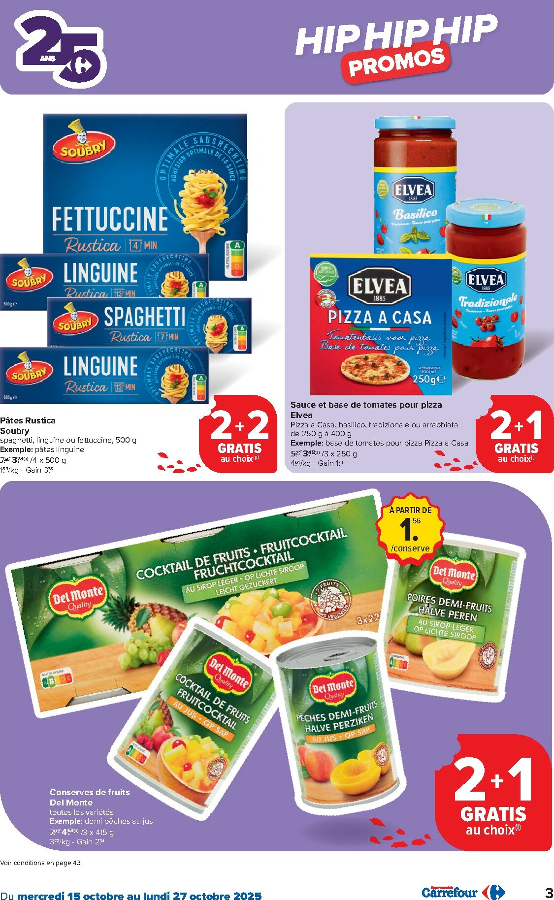 carrefour - Carrefour Hypermarchés folder geldig vanaf 15/10 - 27/10 - page: 3 carrefour - Carrefour Hypermarchés folder geldig vanaf 15/10 - 27/10 - page: 3