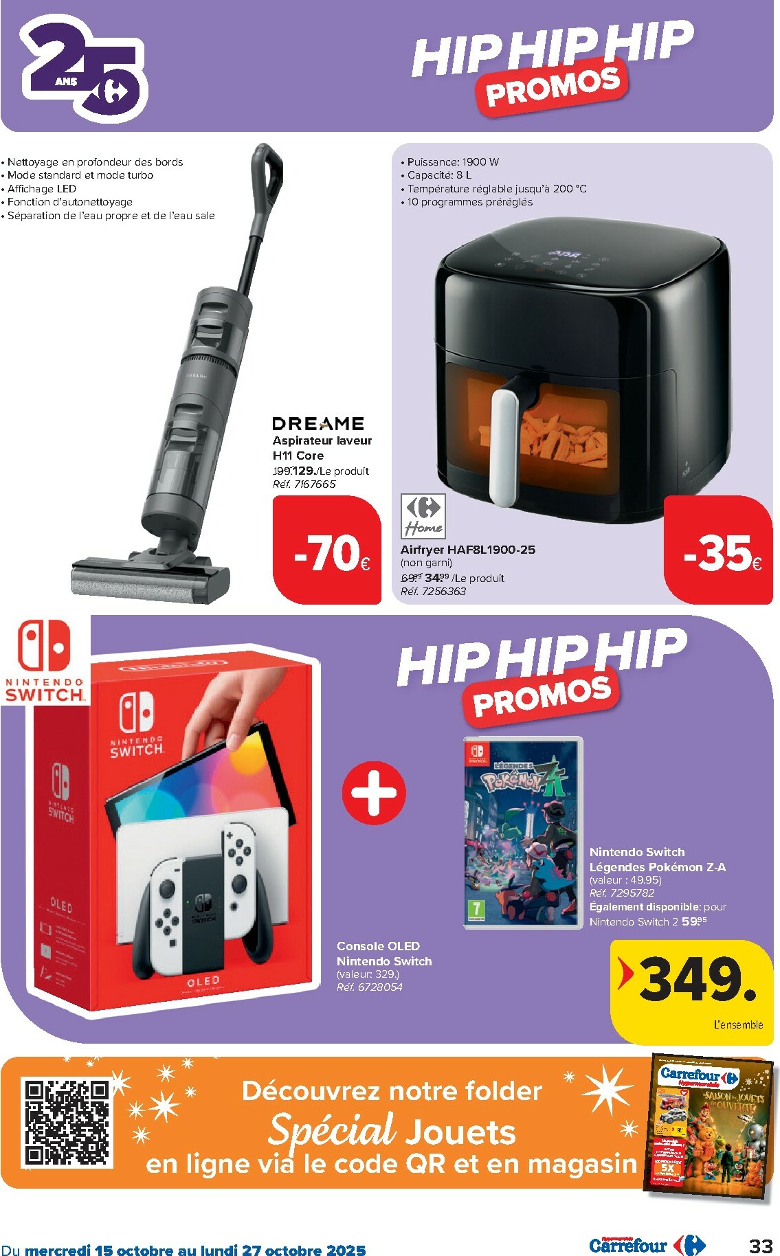 carrefour - Carrefour Hypermarchés folder geldig vanaf 15/10 - 27/10 - page: 33 carrefour - Carrefour Hypermarchés folder geldig vanaf 15/10 - 27/10 - page: 33