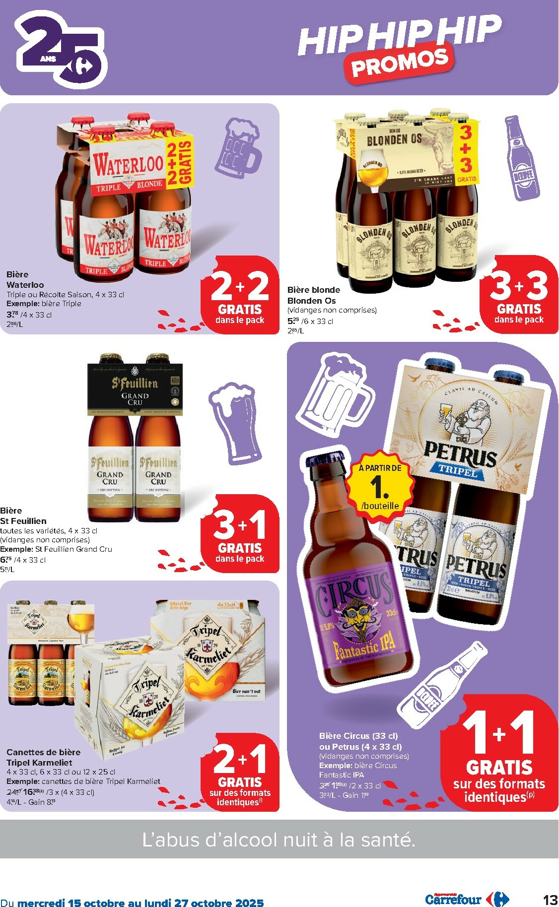 carrefour - Carrefour Hypermarchés folder geldig vanaf 15/10 - 27/10 - page: 13 carrefour - Carrefour Hypermarchés folder geldig vanaf 15/10 - 27/10 - page: 13
