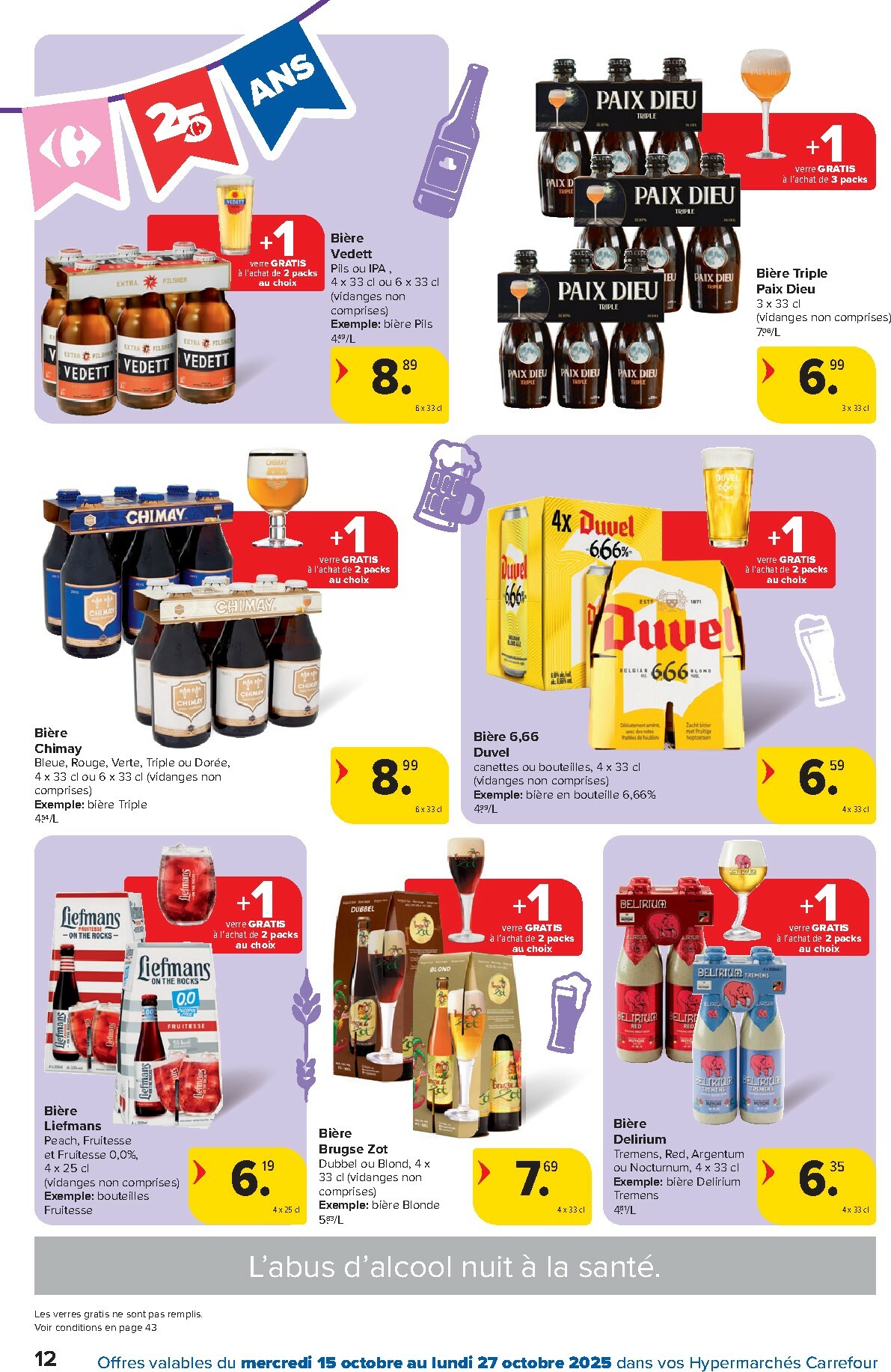carrefour - Carrefour Hypermarchés folder geldig vanaf 15/10 - 27/10 - page: 12 carrefour - Carrefour Hypermarchés folder geldig vanaf 15/10 - 27/10 - page: 12