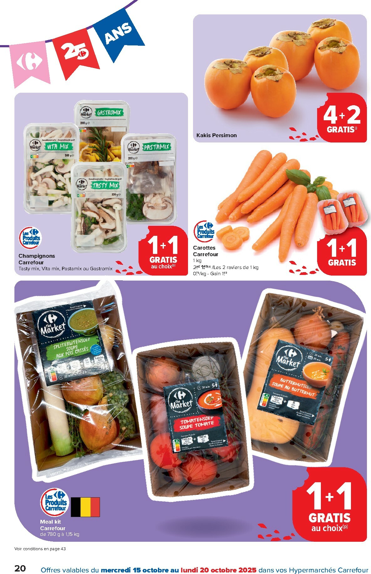 carrefour - Carrefour Hypermarchés folder geldig vanaf 15/10 - 27/10 - page: 20 carrefour - Carrefour Hypermarchés folder geldig vanaf 15/10 - 27/10 - page: 20