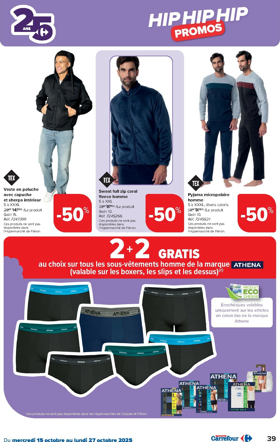 carrefour - Carrefour Hypermarchés folder geldig vanaf 15/10 - 27/10 - page: 39 carrefour - Carrefour Hypermarchés folder geldig vanaf 15/10 - 27/10 - page: 39