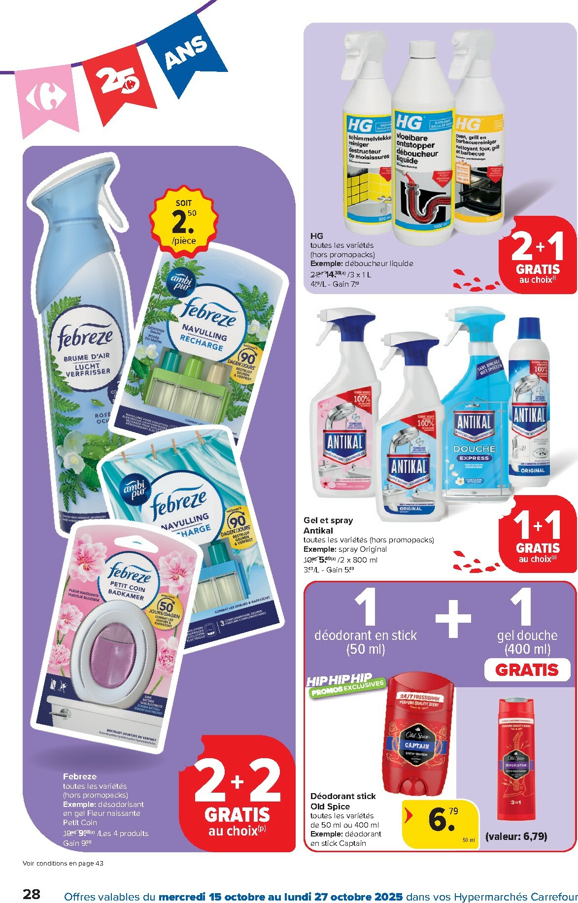 carrefour - Carrefour Hypermarchés folder geldig vanaf 15/10 - 27/10 - page: 28 carrefour - Carrefour Hypermarchés folder geldig vanaf 15/10 - 27/10 - page: 28