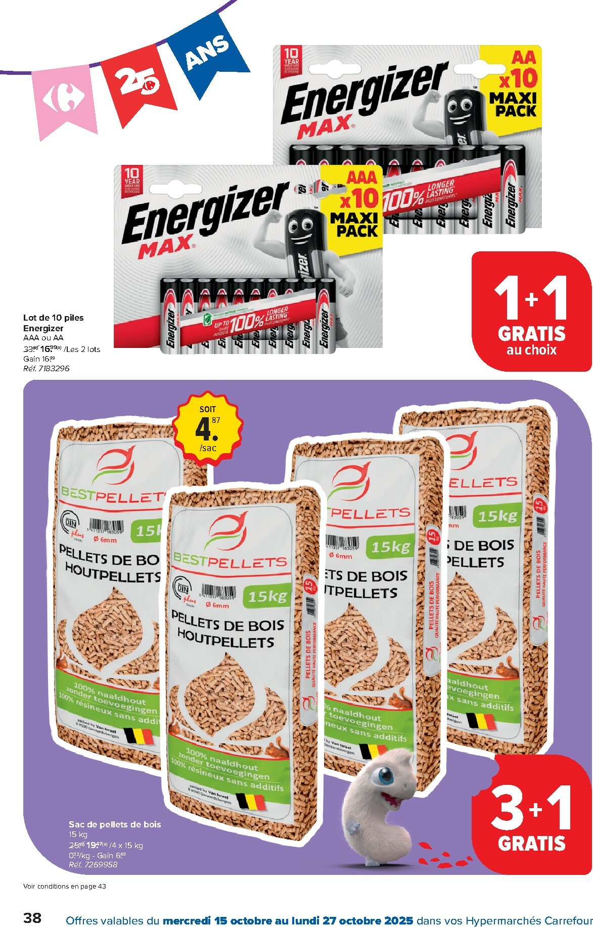 carrefour - Carrefour Hypermarchés folder geldig vanaf 15/10 - 27/10 - page: 38 carrefour - Carrefour Hypermarchés folder geldig vanaf 15/10 - 27/10 - page: 38