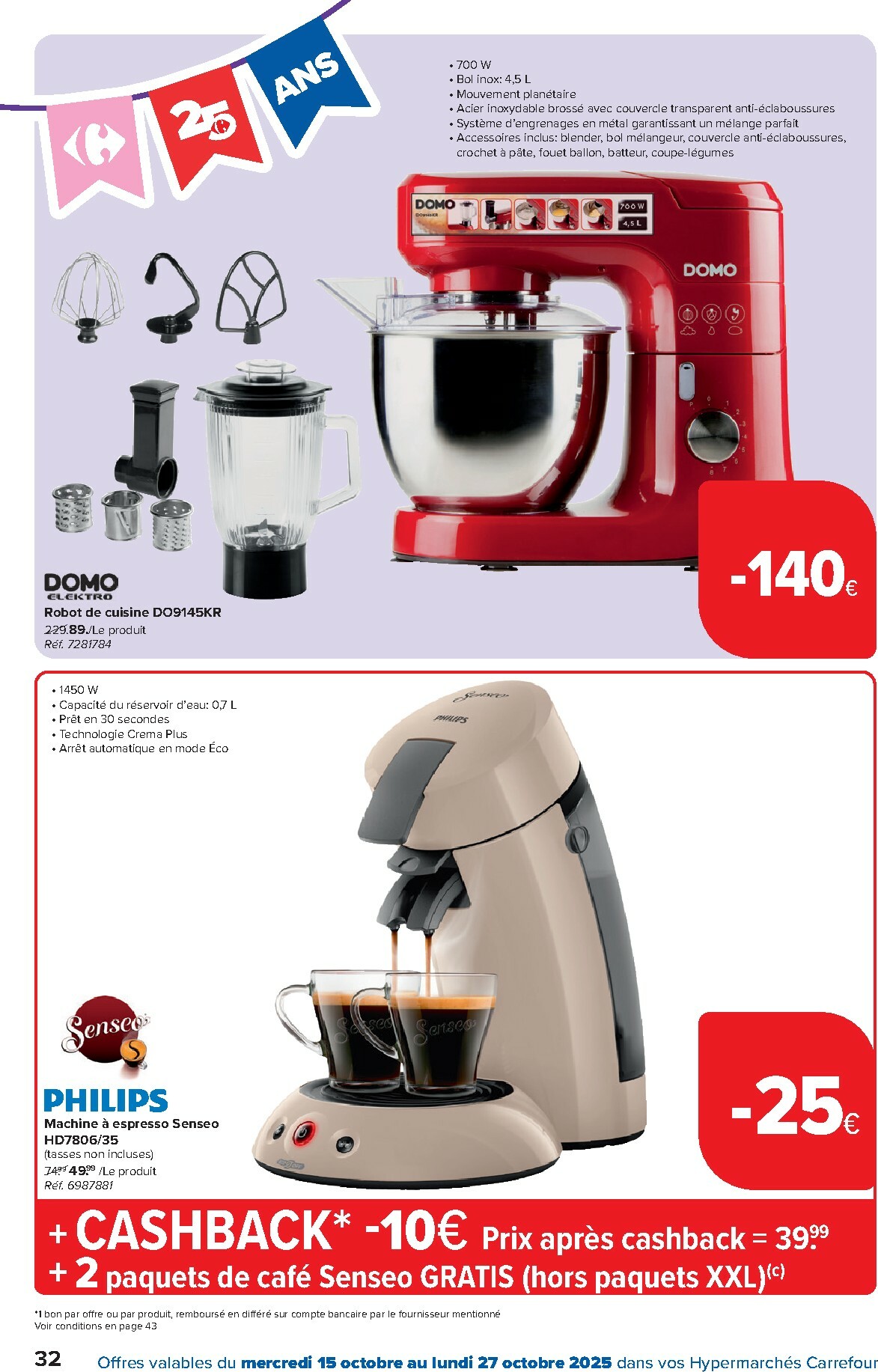 carrefour - Carrefour Hypermarchés folder geldig vanaf 15/10 - 27/10 - page: 32 carrefour - Carrefour Hypermarchés folder geldig vanaf 15/10 - 27/10 - page: 32