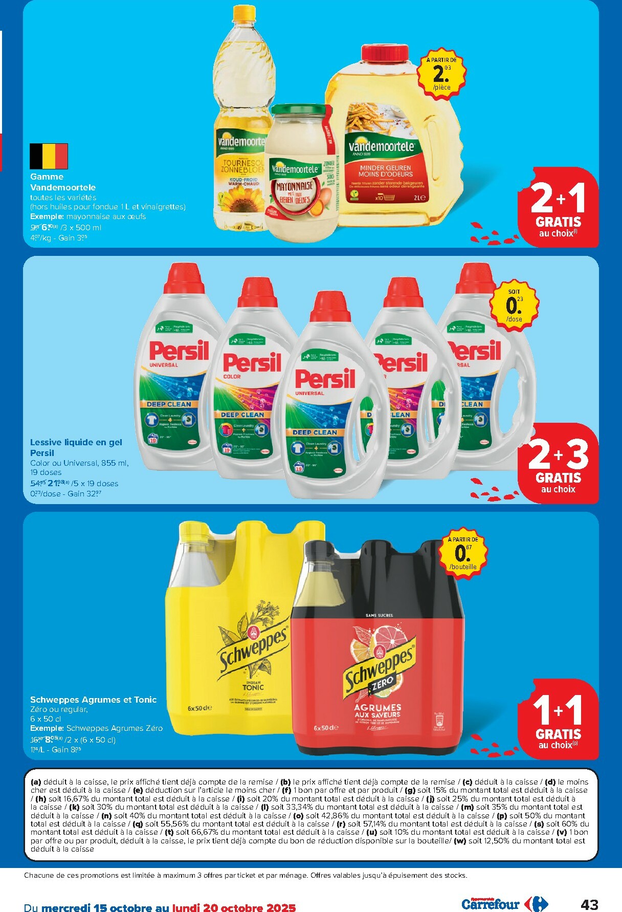 carrefour - Carrefour Hypermarchés folder geldig vanaf 15/10 - 27/10 - page: 43 carrefour - Carrefour Hypermarchés folder geldig vanaf 15/10 - 27/10 - page: 43