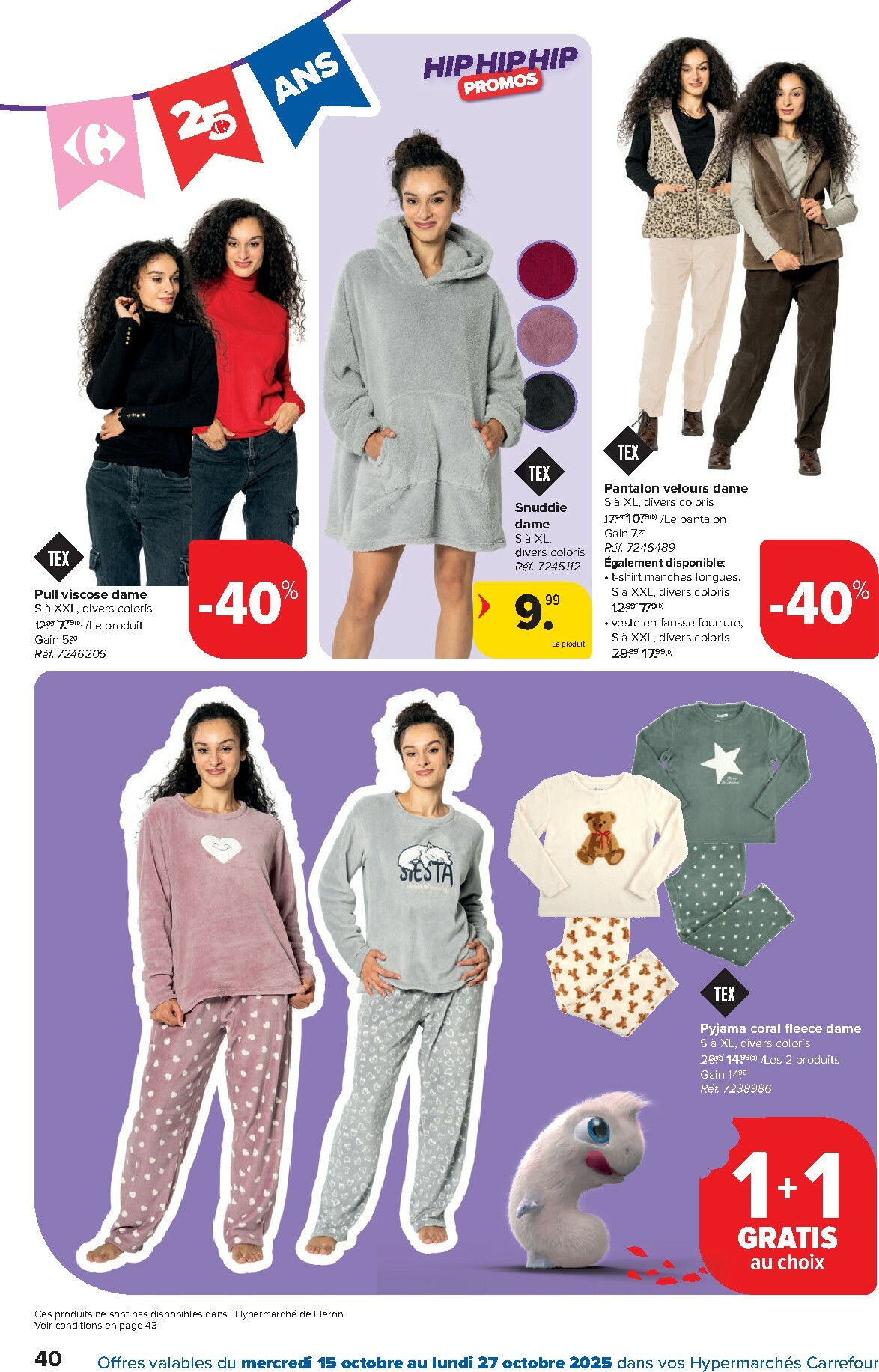 carrefour - Carrefour Hypermarchés folder geldig vanaf 15/10 - 27/10 - page: 40 carrefour - Carrefour Hypermarchés folder geldig vanaf 15/10 - 27/10 - page: 40