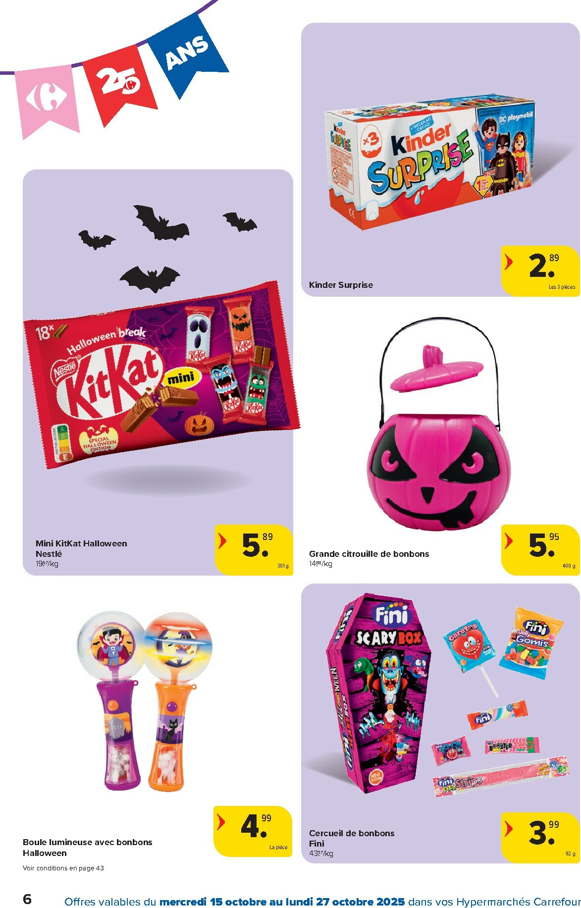 carrefour - Carrefour Hypermarchés folder geldig vanaf 15/10 - 27/10 - page: 6 carrefour - Carrefour Hypermarchés folder geldig vanaf 15/10 - 27/10 - page: 6