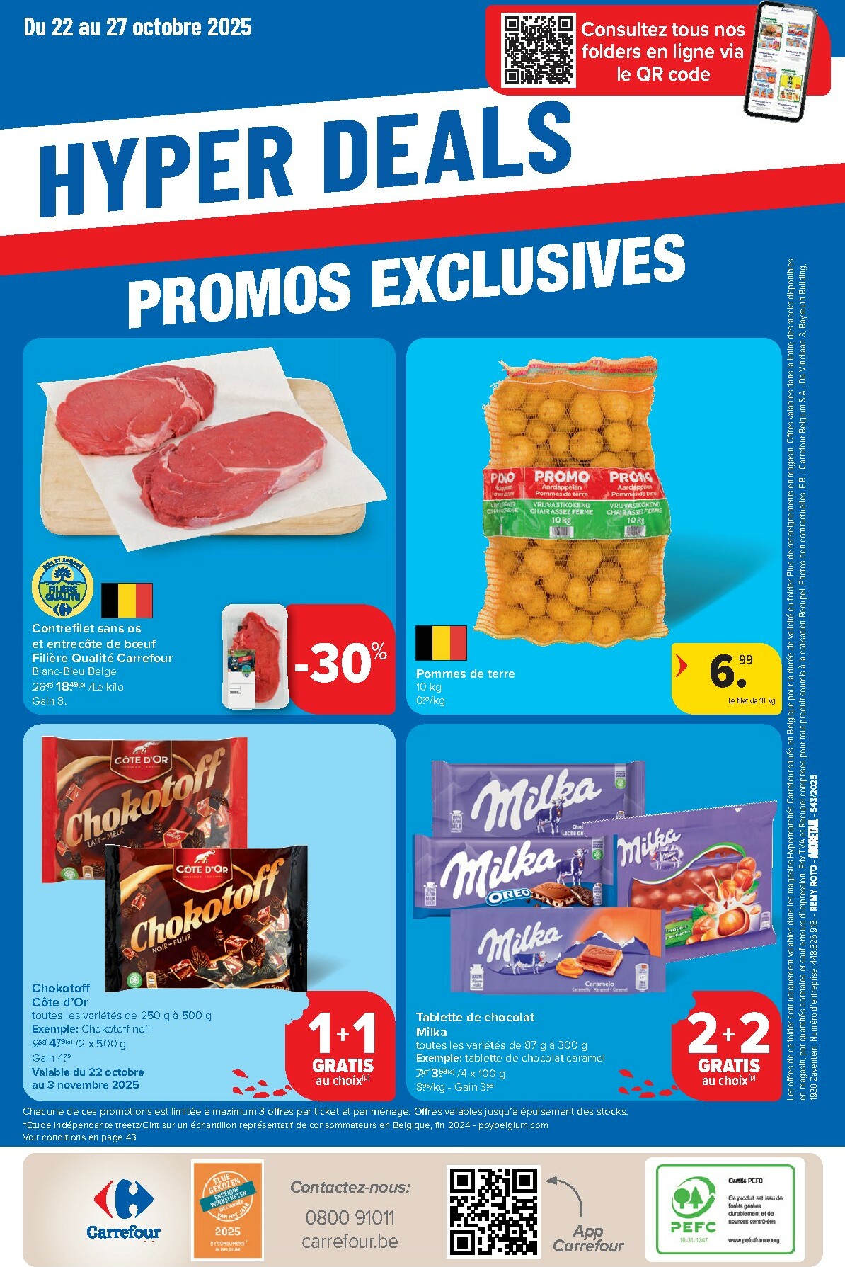 carrefour - De Carrefour - Hypermarchés folder geldig vanaf 22/10 t/m 03/11 - page: 44 carrefour - De Carrefour - Hypermarchés folder geldig vanaf 22/10 t/m 03/11 - page: 44