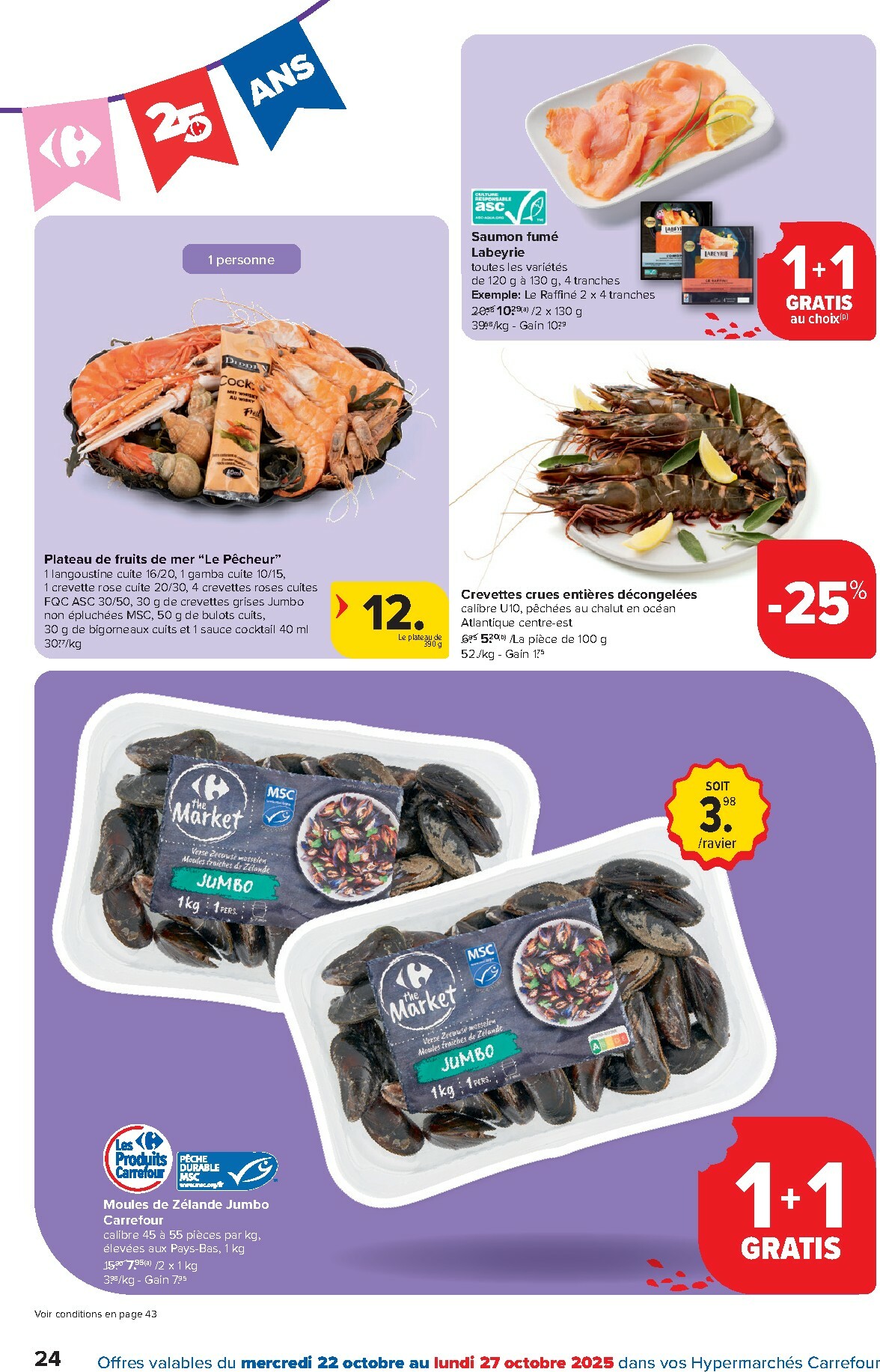 carrefour - De Carrefour - Hypermarchés folder geldig vanaf 22/10 t/m 03/11 - page: 24 carrefour - De Carrefour - Hypermarchés folder geldig vanaf 22/10 t/m 03/11 - page: 24