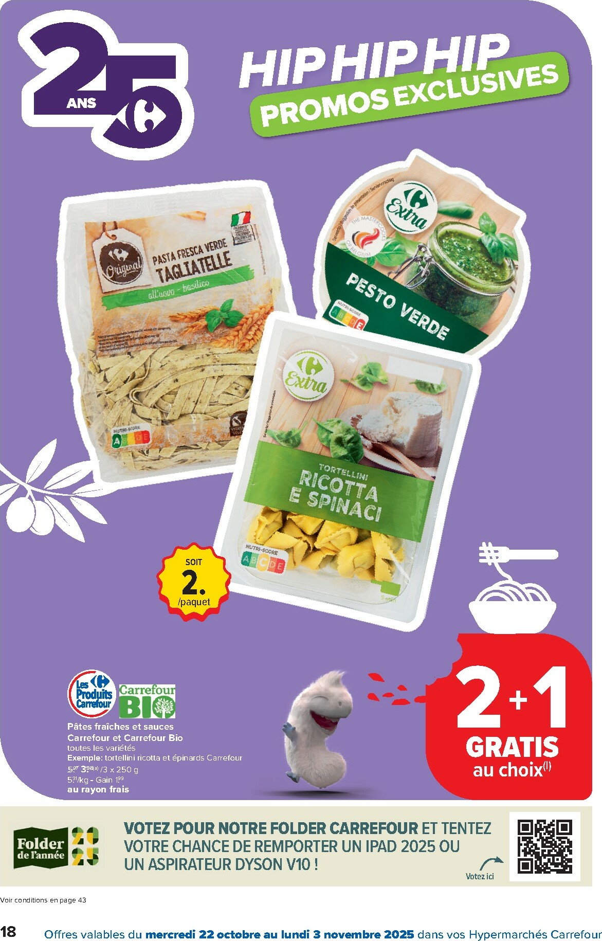 carrefour - De Carrefour - Hypermarchés folder geldig vanaf 22/10 t/m 03/11 - page: 18 carrefour - De Carrefour - Hypermarchés folder geldig vanaf 22/10 t/m 03/11 - page: 18