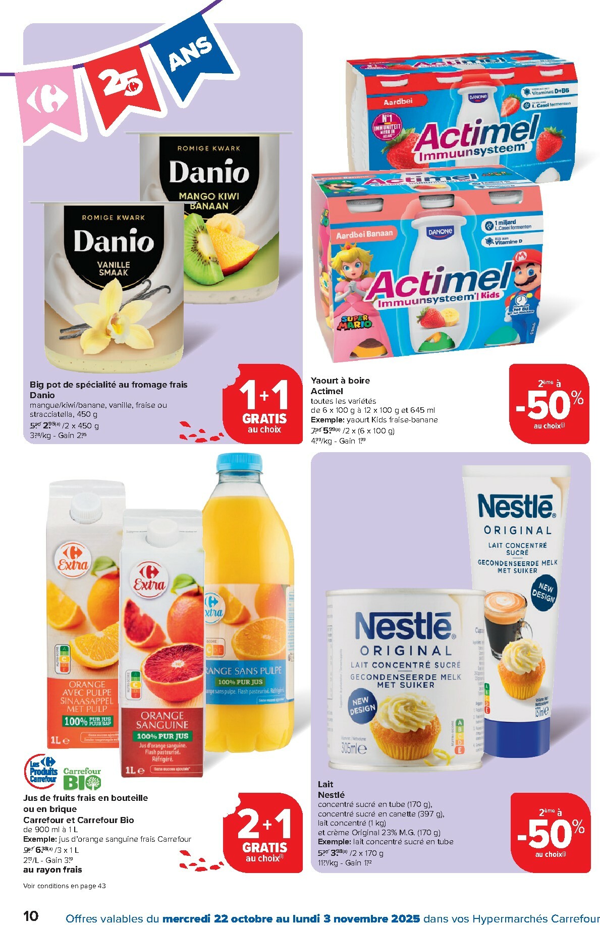 carrefour - De Carrefour - Hypermarchés folder geldig vanaf 22/10 t/m 03/11 - page: 10 carrefour - De Carrefour - Hypermarchés folder geldig vanaf 22/10 t/m 03/11 - page: 10