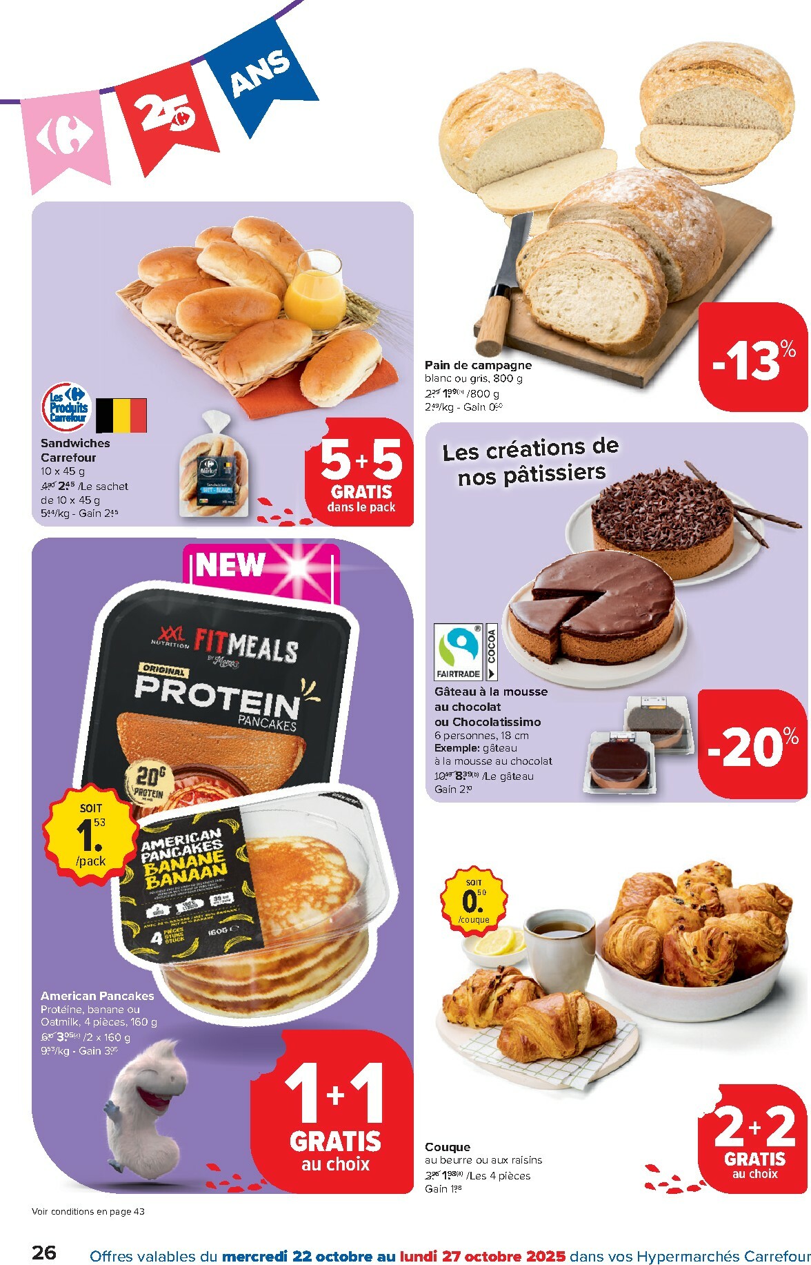 carrefour - De Carrefour - Hypermarchés folder geldig vanaf 22/10 t/m 03/11 - page: 26 carrefour - De Carrefour - Hypermarchés folder geldig vanaf 22/10 t/m 03/11 - page: 26