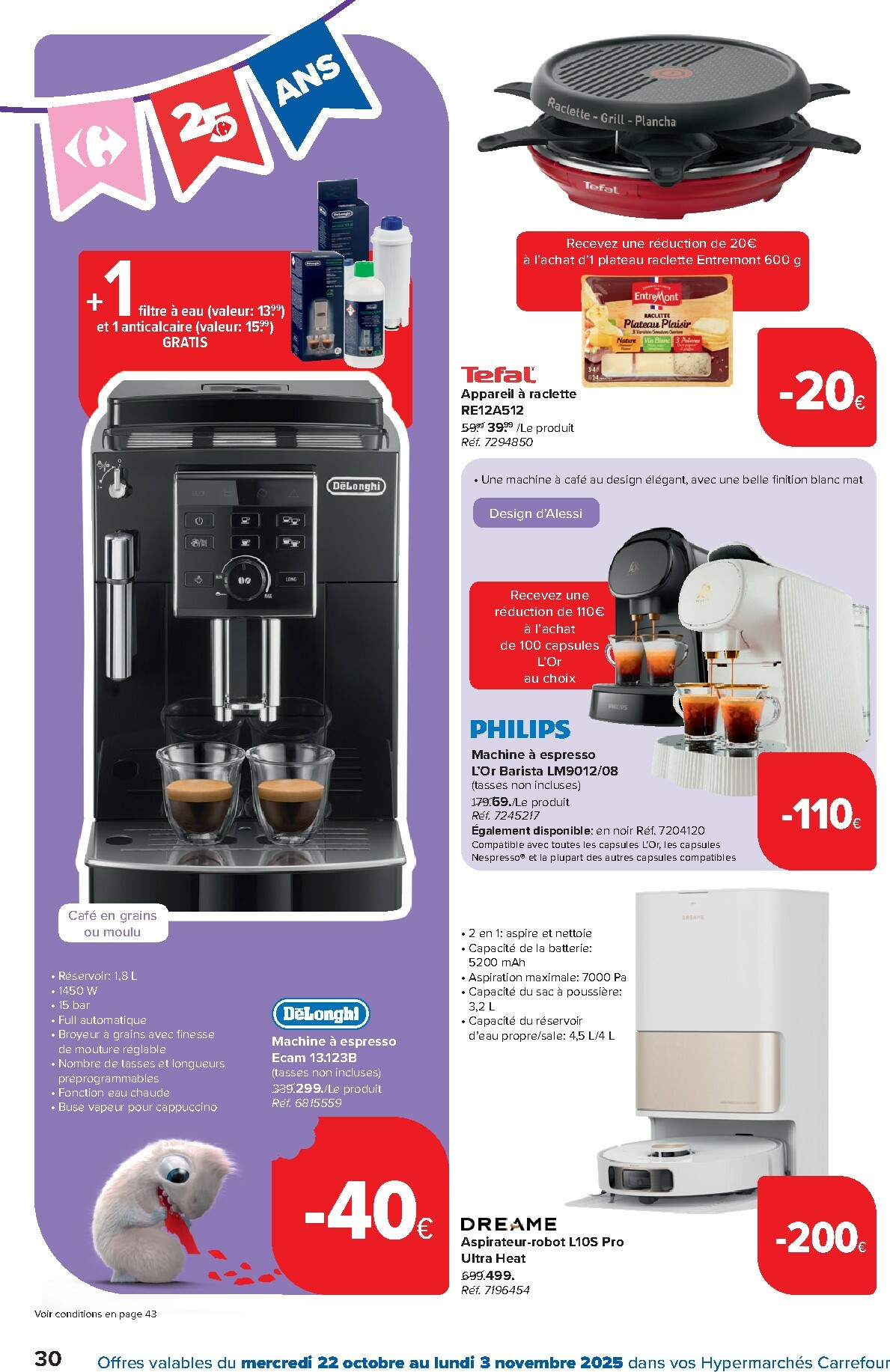 carrefour - De Carrefour - Hypermarchés folder geldig vanaf 22/10 t/m 03/11 - page: 30 carrefour - De Carrefour - Hypermarchés folder geldig vanaf 22/10 t/m 03/11 - page: 30