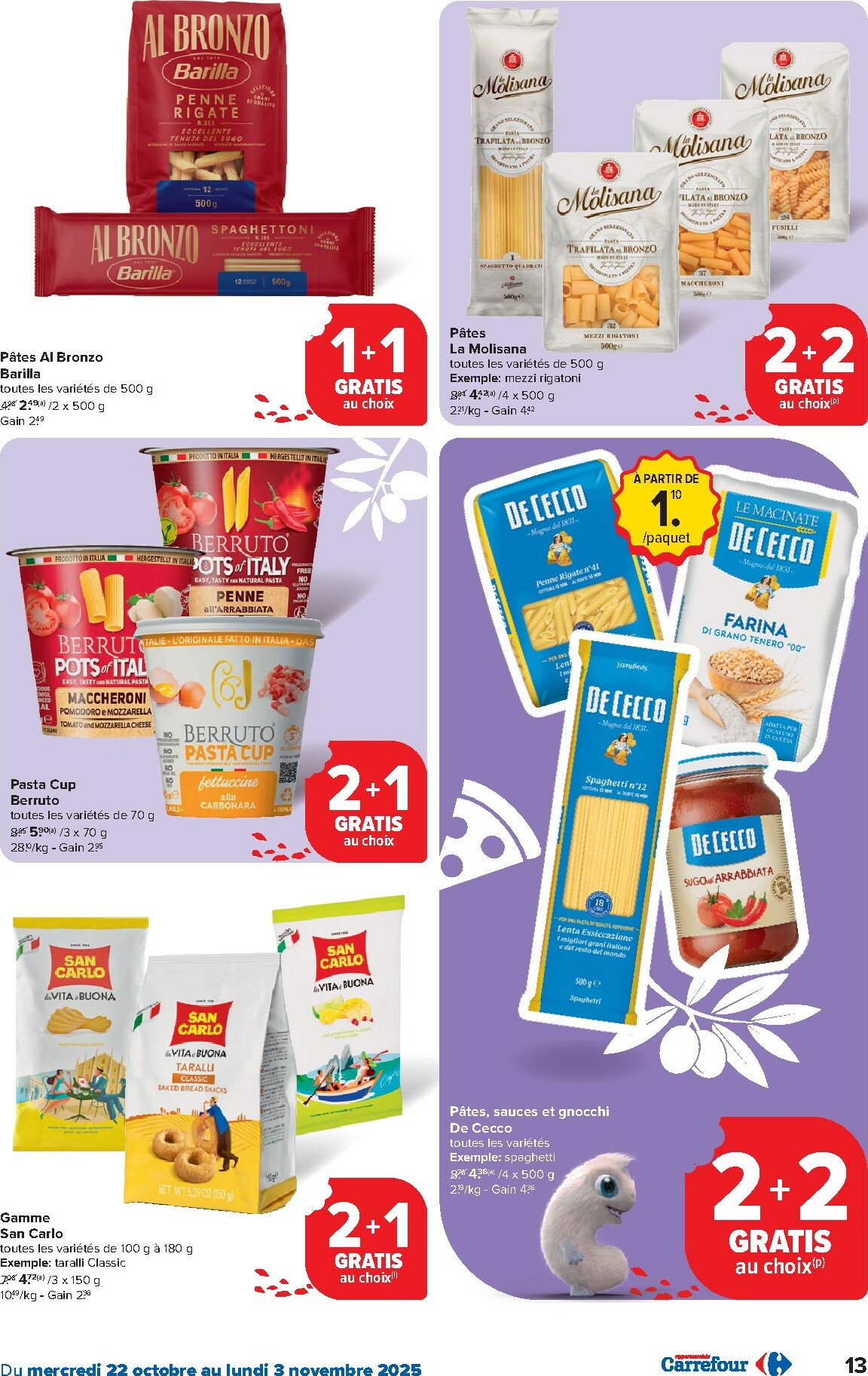 carrefour - De Carrefour - Hypermarchés folder geldig vanaf 22/10 t/m 03/11 - page: 13 carrefour - De Carrefour - Hypermarchés folder geldig vanaf 22/10 t/m 03/11 - page: 13