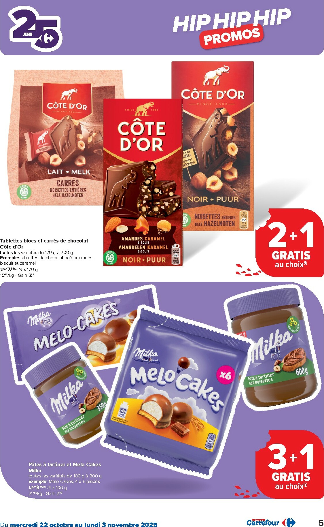 carrefour - De Carrefour - Hypermarchés folder geldig vanaf 22/10 t/m 03/11 - page: 5 carrefour - De Carrefour - Hypermarchés folder geldig vanaf 22/10 t/m 03/11 - page: 5