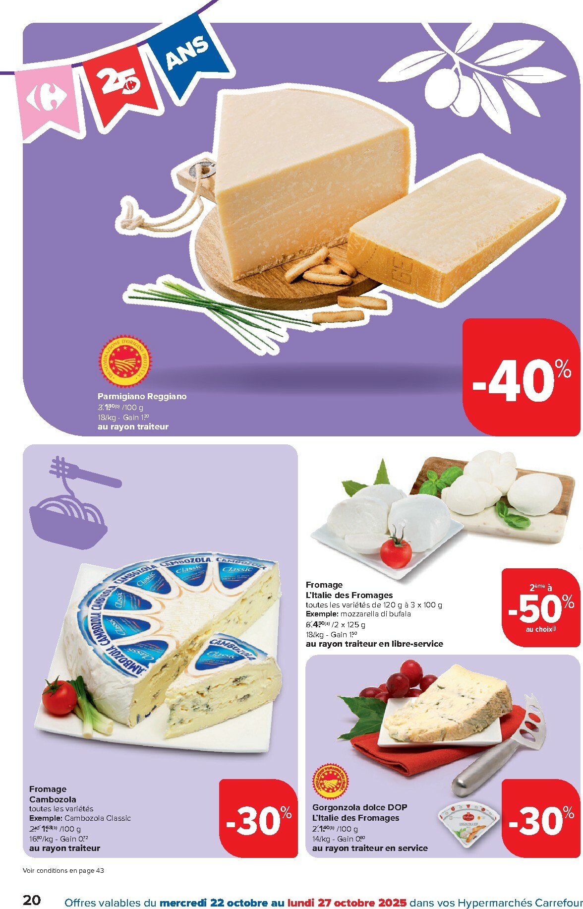 carrefour - De Carrefour - Hypermarchés folder geldig vanaf 22/10 t/m 03/11 - page: 20 carrefour - De Carrefour - Hypermarchés folder geldig vanaf 22/10 t/m 03/11 - page: 20