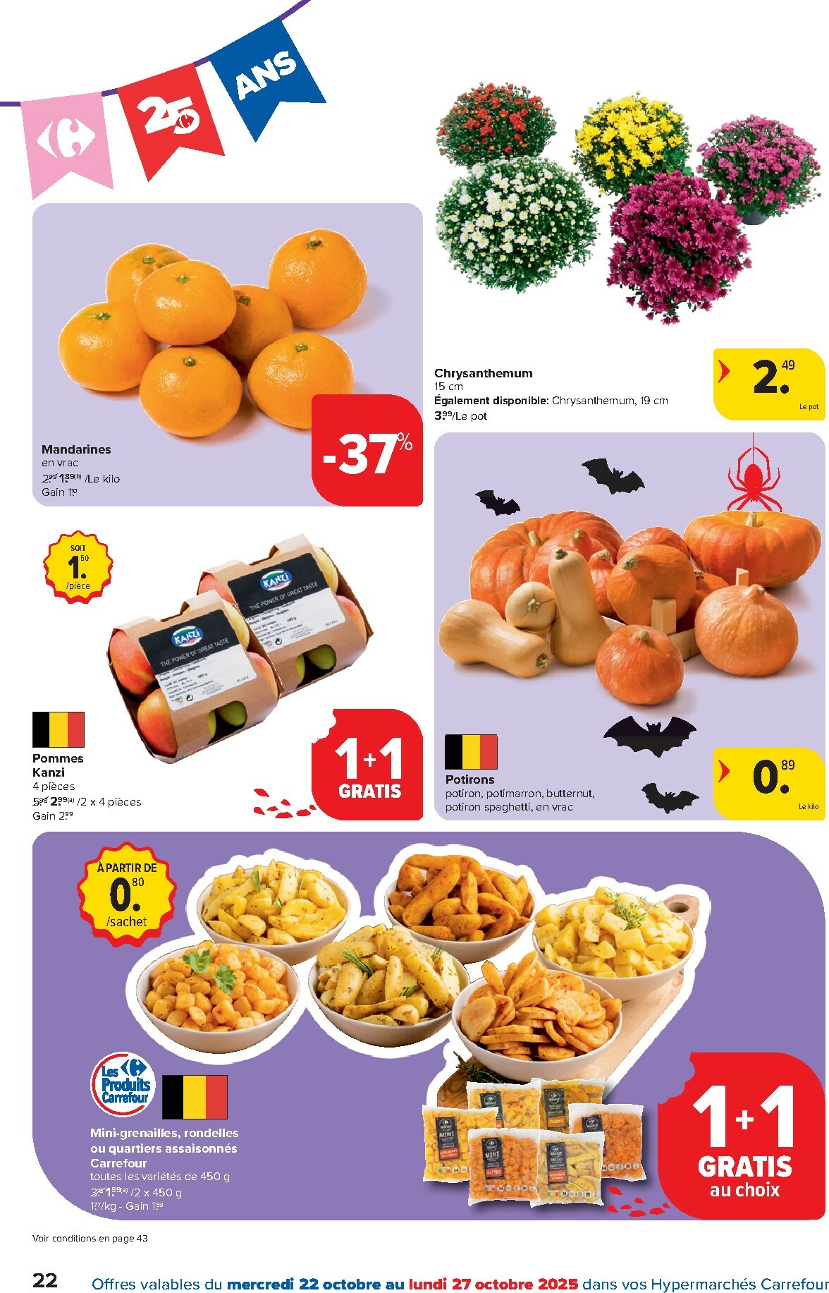 carrefour - De Carrefour - Hypermarchés folder geldig vanaf 22/10 t/m 03/11 - page: 22 carrefour - De Carrefour - Hypermarchés folder geldig vanaf 22/10 t/m 03/11 - page: 22