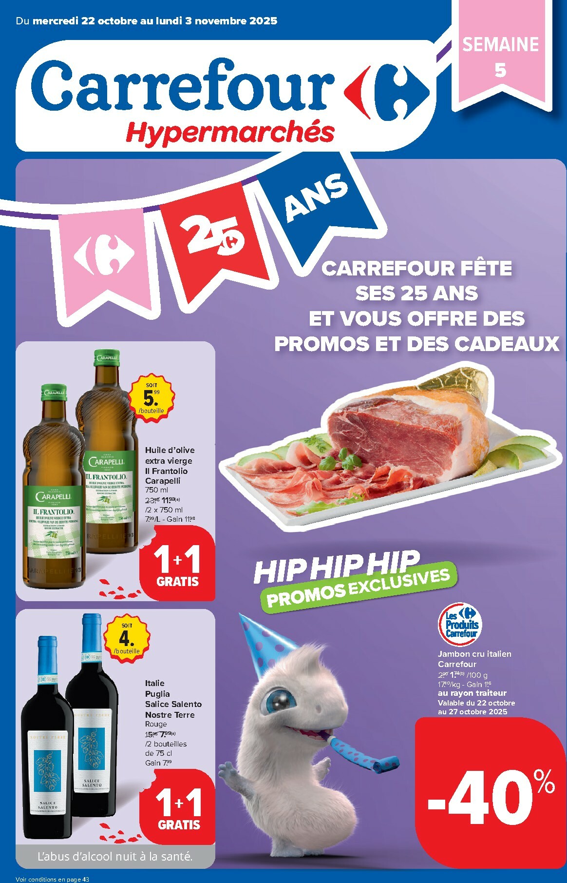 carrefour - De Carrefour - Hypermarchés folder geldig vanaf 22/10 t/m 03/11