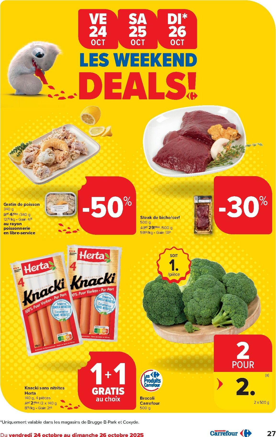 carrefour - De Carrefour - Hypermarchés folder geldig vanaf 22/10 t/m 03/11 - page: 27 carrefour - De Carrefour - Hypermarchés folder geldig vanaf 22/10 t/m 03/11 - page: 27