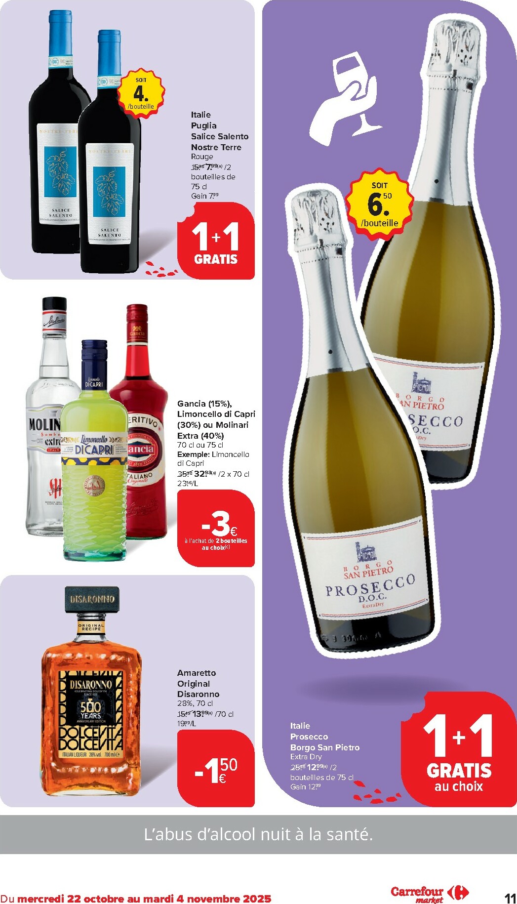 carrefour - De Carrefour Market folder geldig vanaf 22/10 t/m 28/10 - page: 11