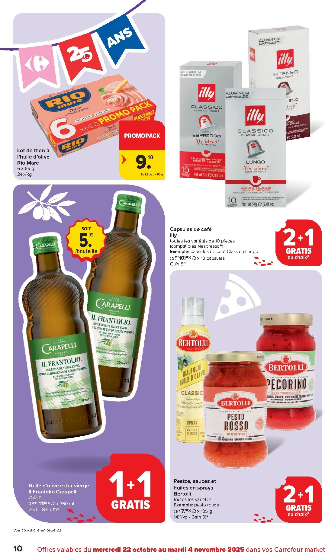 carrefour - De Carrefour Market folder geldig vanaf 22/10 t/m 28/10 - page: 10